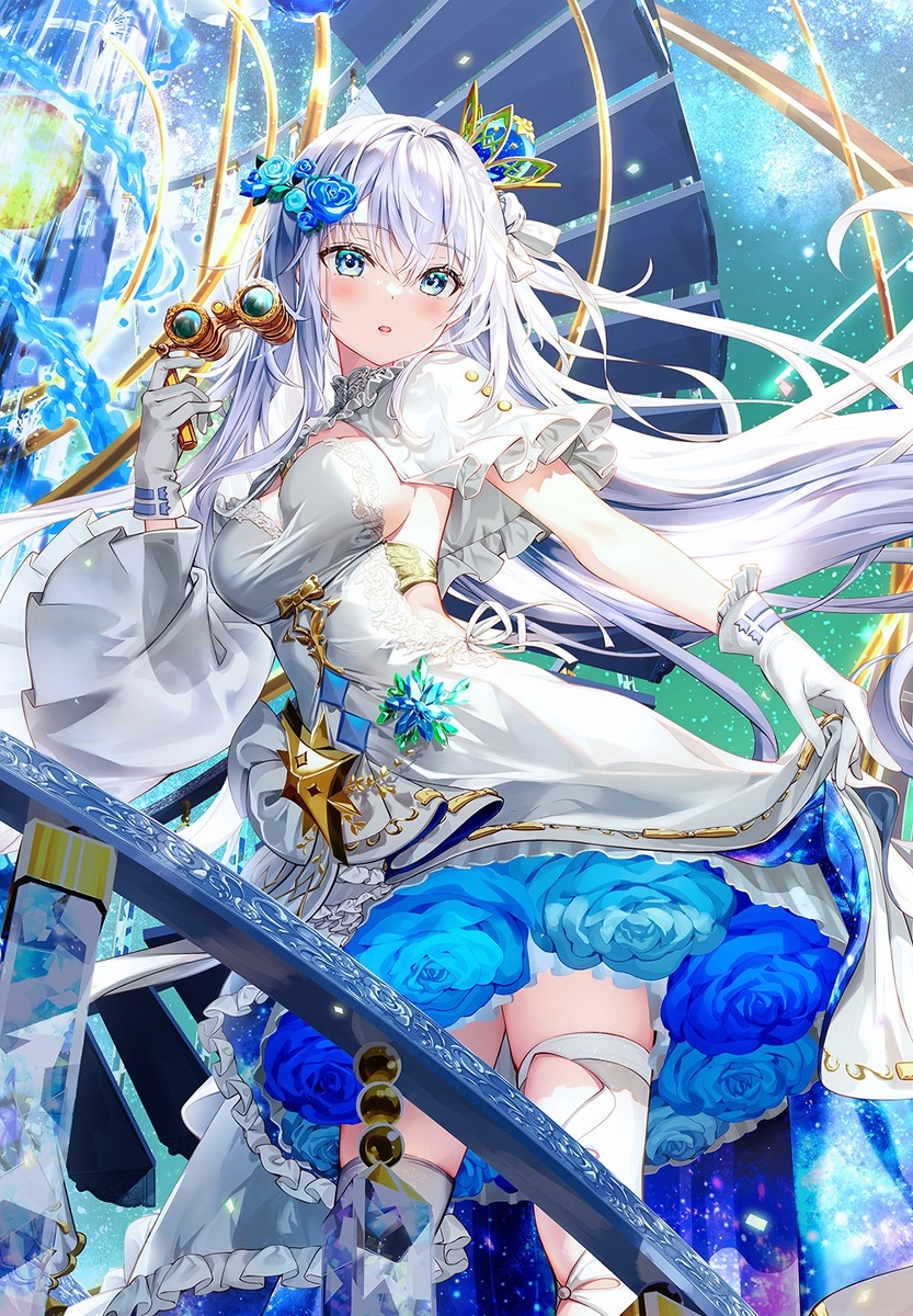 图片[6]-二次元COS分享闪耀动人 – 白发＆银发角色 插画-二次元COS分享次元吧