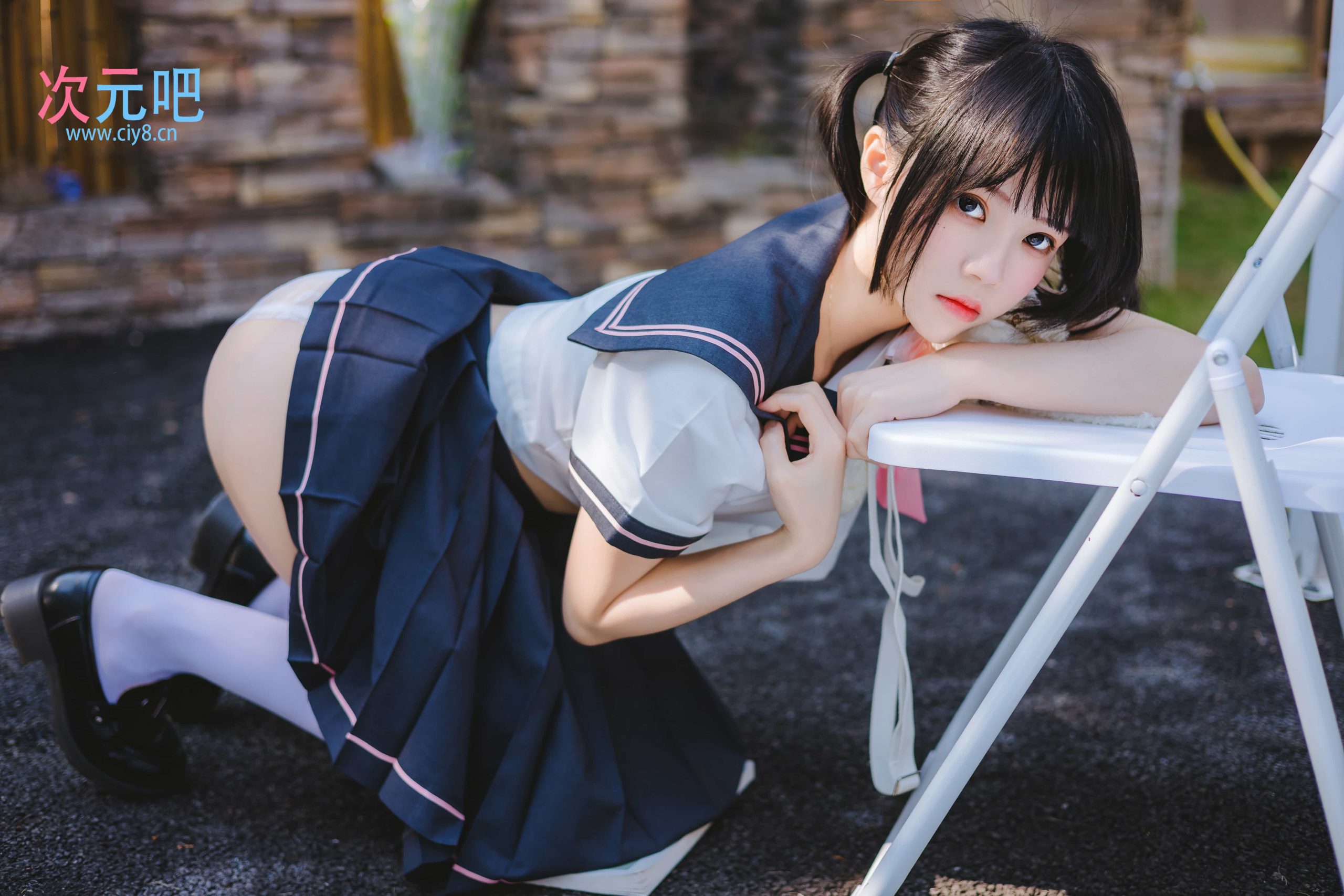 桜桃喵 - JK 草莓莓-二次元COS分享次元吧