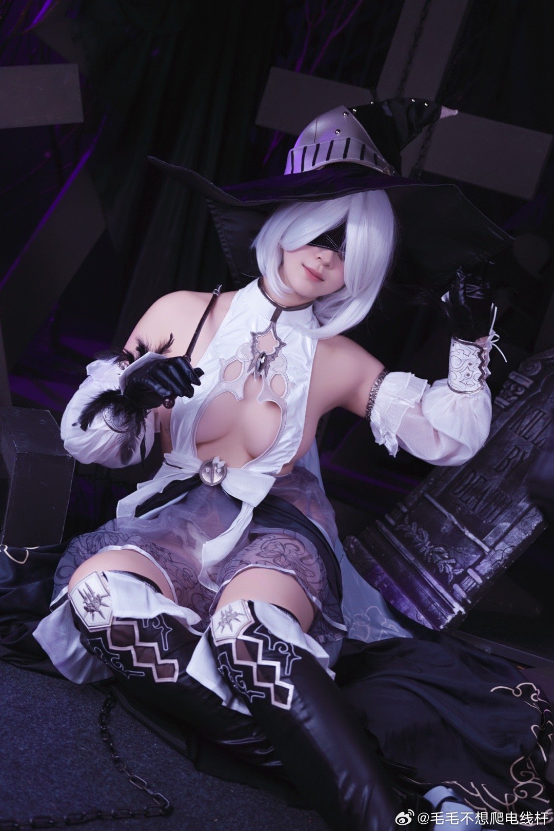 图片[9]-二次元COS分享[COSplay]尼尔机械纪元 2B魔法师同人-二次元COS分享次元吧