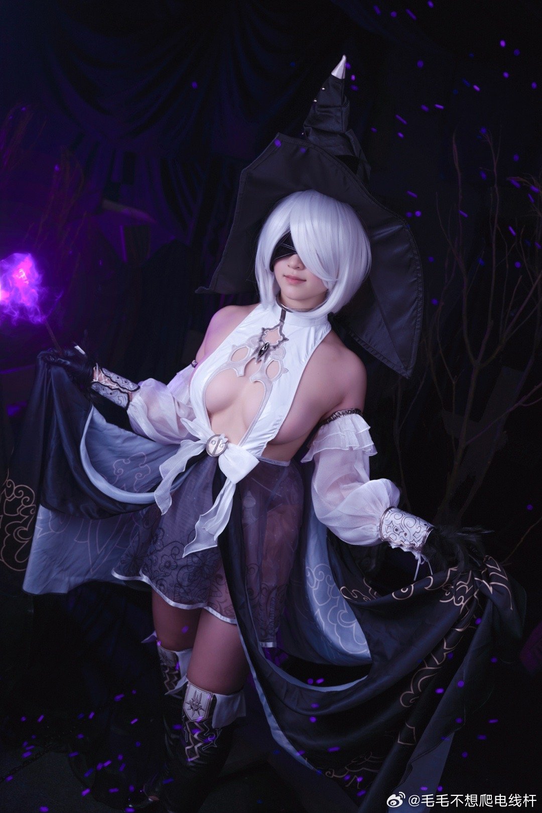 图片[5]-二次元COS分享[COSplay]尼尔机械纪元 2B魔法师同人-二次元COS分享次元吧