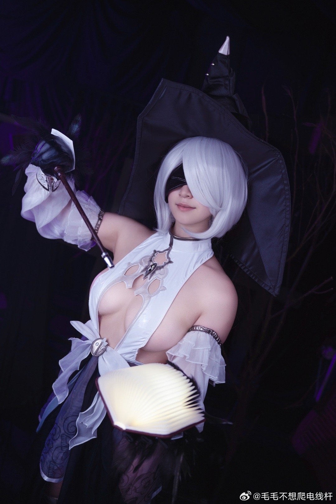 图片[6]-二次元COS分享[COSplay]尼尔机械纪元 2B魔法师同人-二次元COS分享次元吧