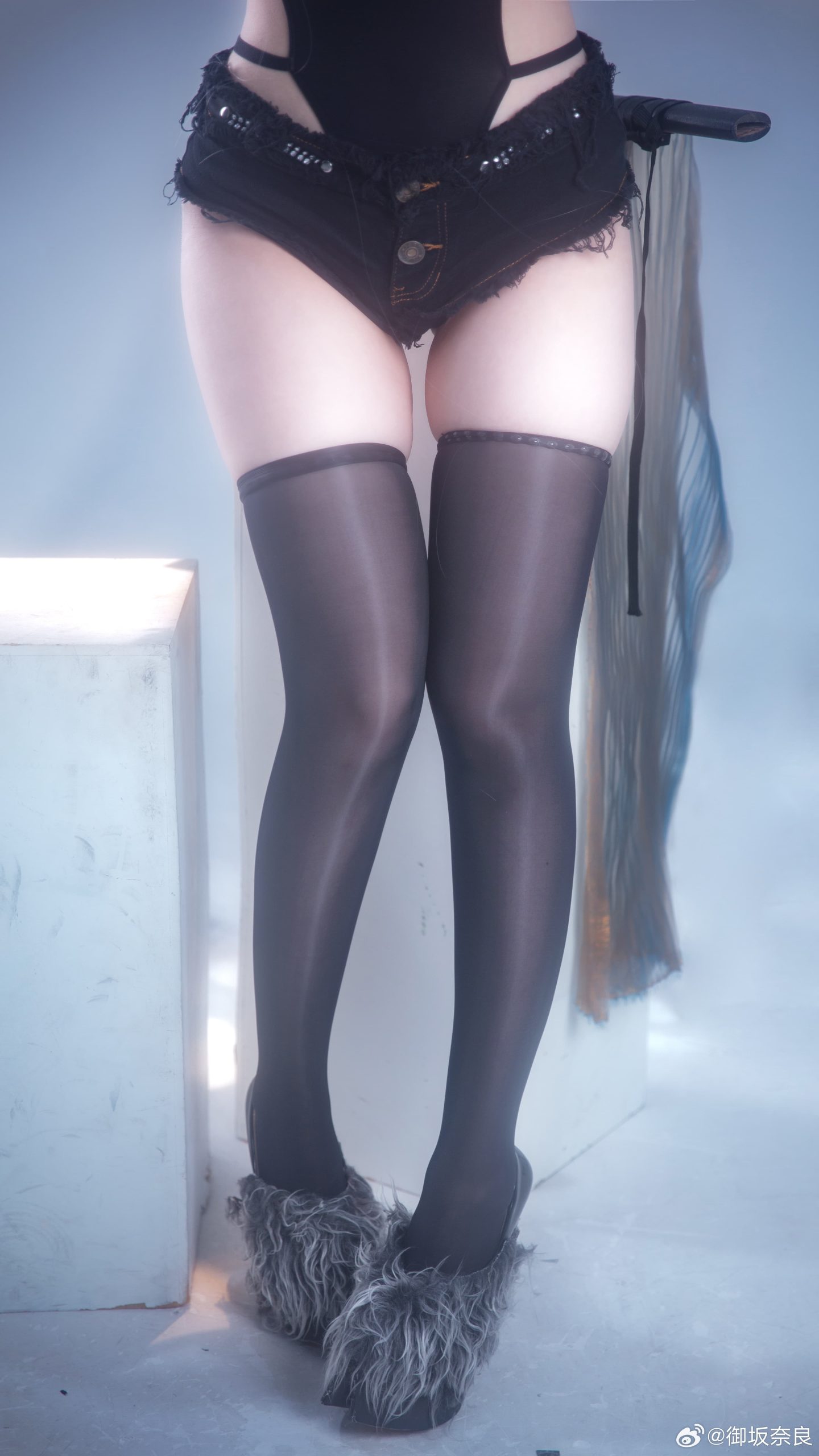 图片[5]-二次元COS分享[COSplay]高开叉连体衣搭配绯高筒袜-二次元COS分享次元吧