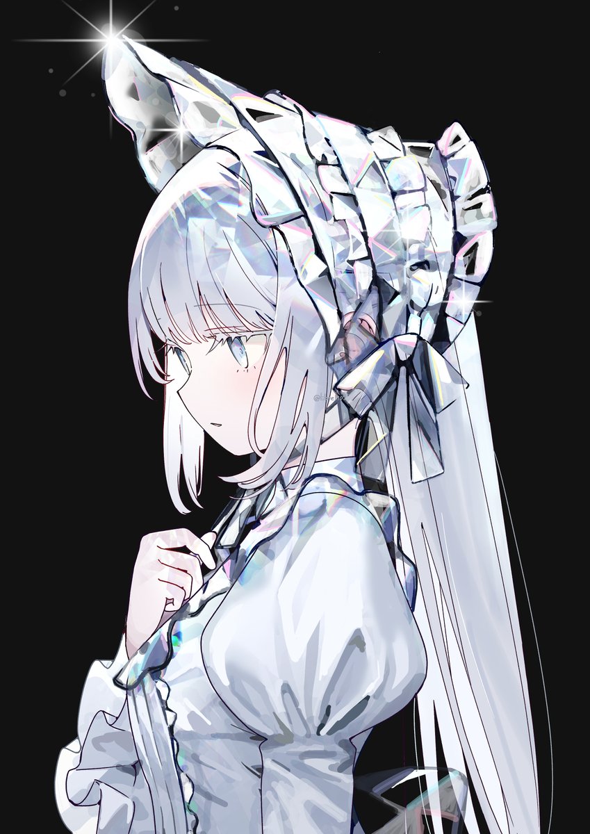 图片[14]-二次元COS分享闪耀动人 – 白发＆银发角色 插画-二次元COS分享次元吧