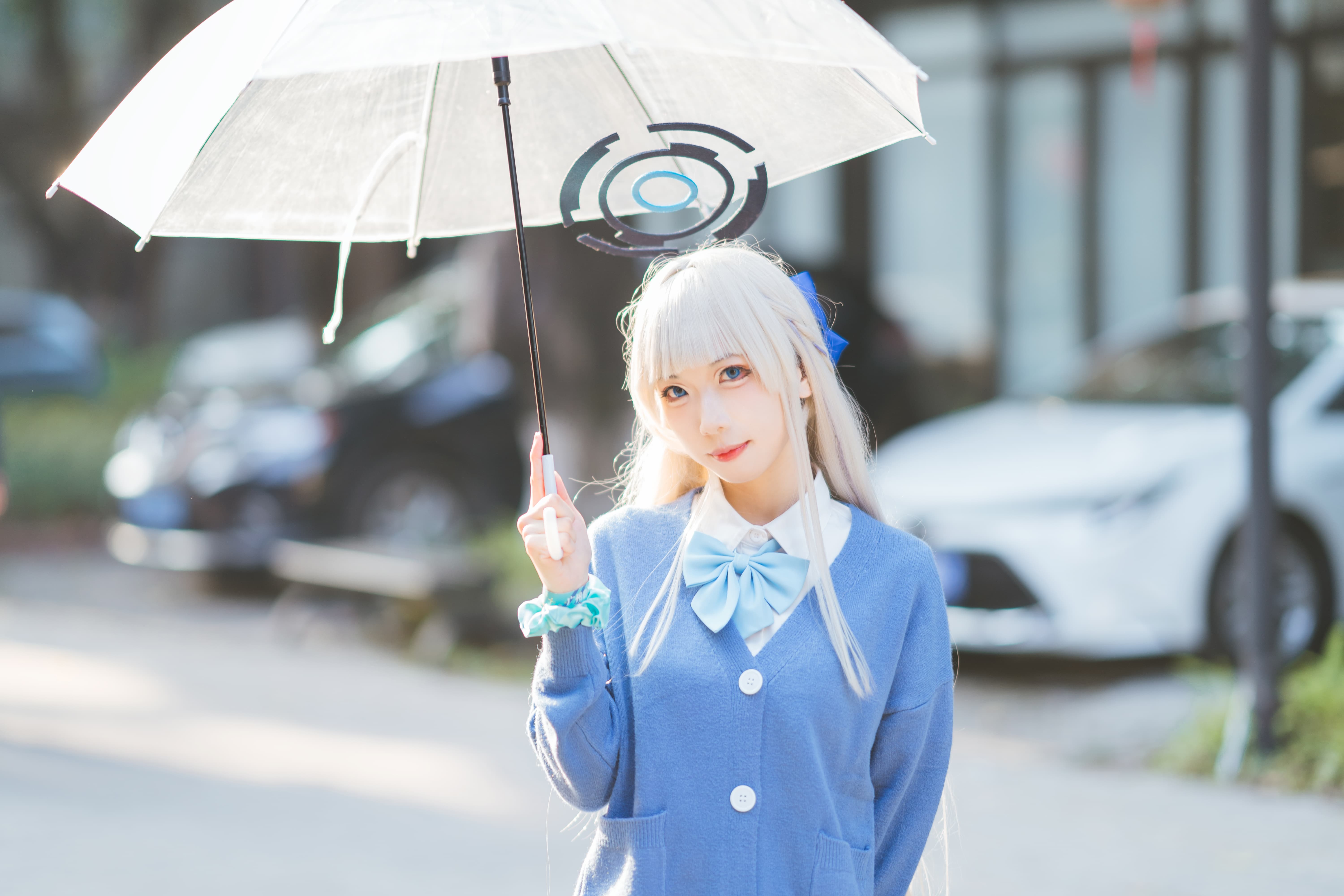 图片[1]-二次元COS分享[COSplay]碧蓝档案  飞鸟马时💙-二次元COS分享次元吧