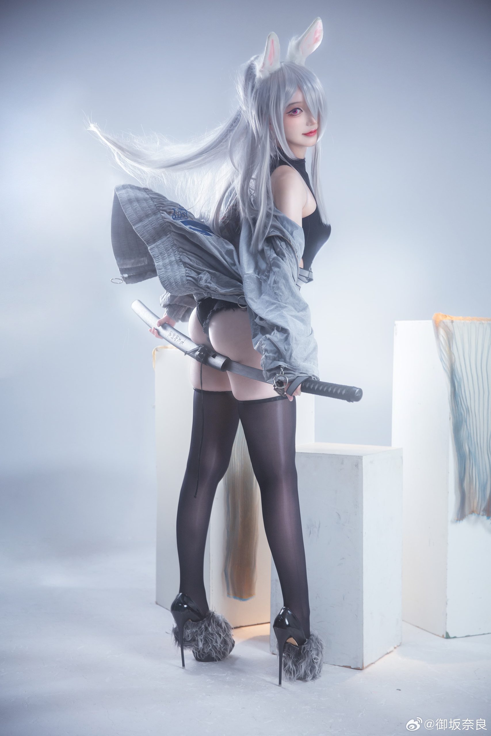 图片[7]-二次元COS分享[COSplay]高开叉连体衣搭配绯高筒袜-二次元COS分享次元吧