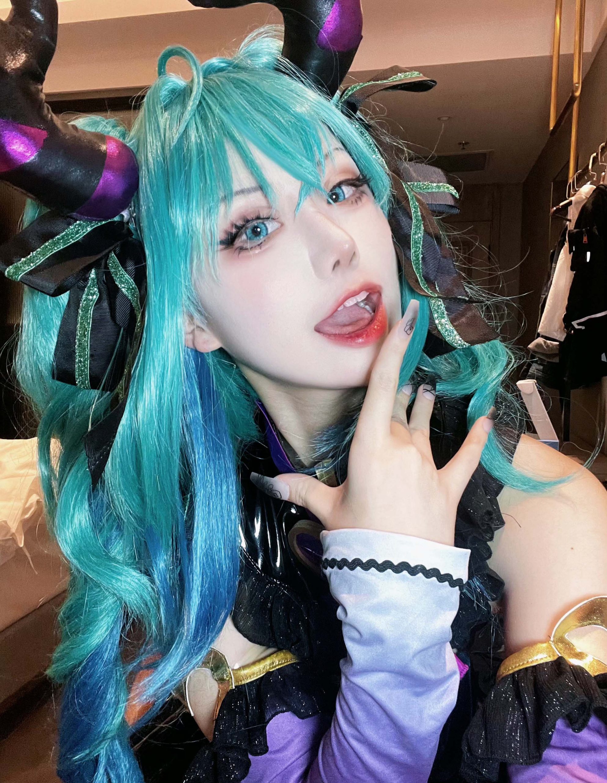 图片[5]-二次元COS分享[COSplay]初音未来  一只小恶魔 ​​​-二次元COS分享次元吧