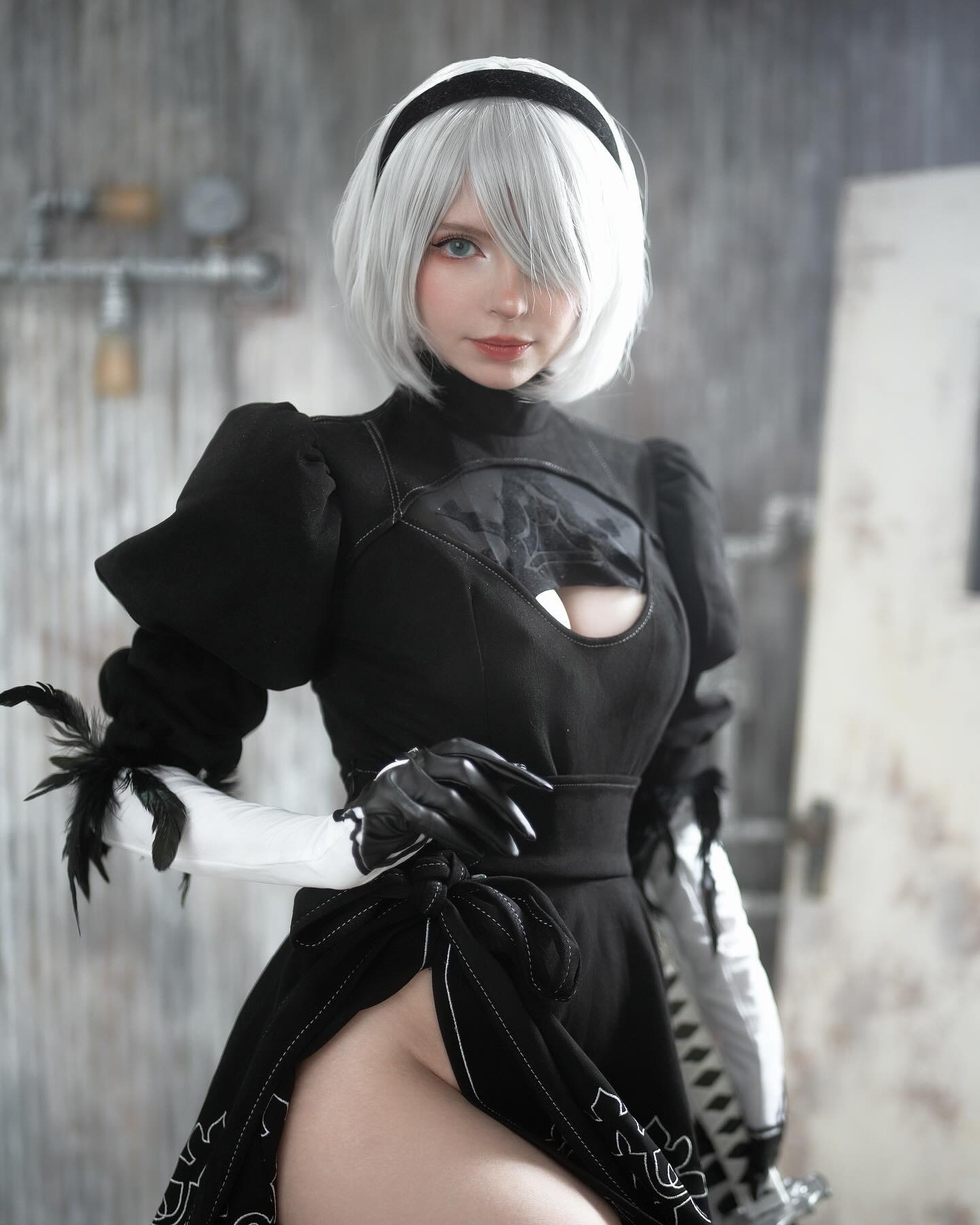 图片[2]-二次元COS分享[COSplay] 2B-二次元COS分享次元吧