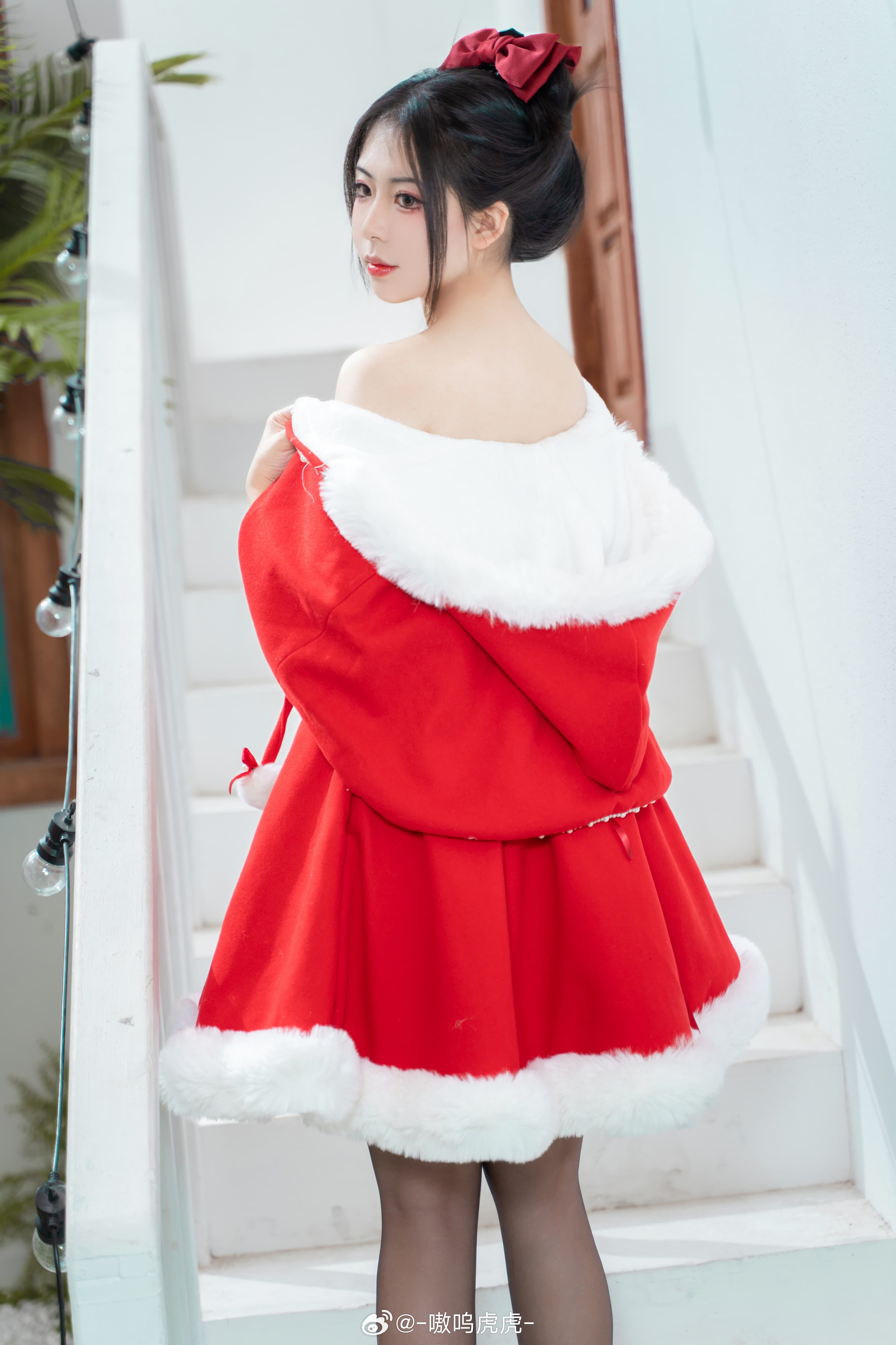 图片[3]-二次元COS分享[COSplay]被四面八方的圣诞气息包裹住啦