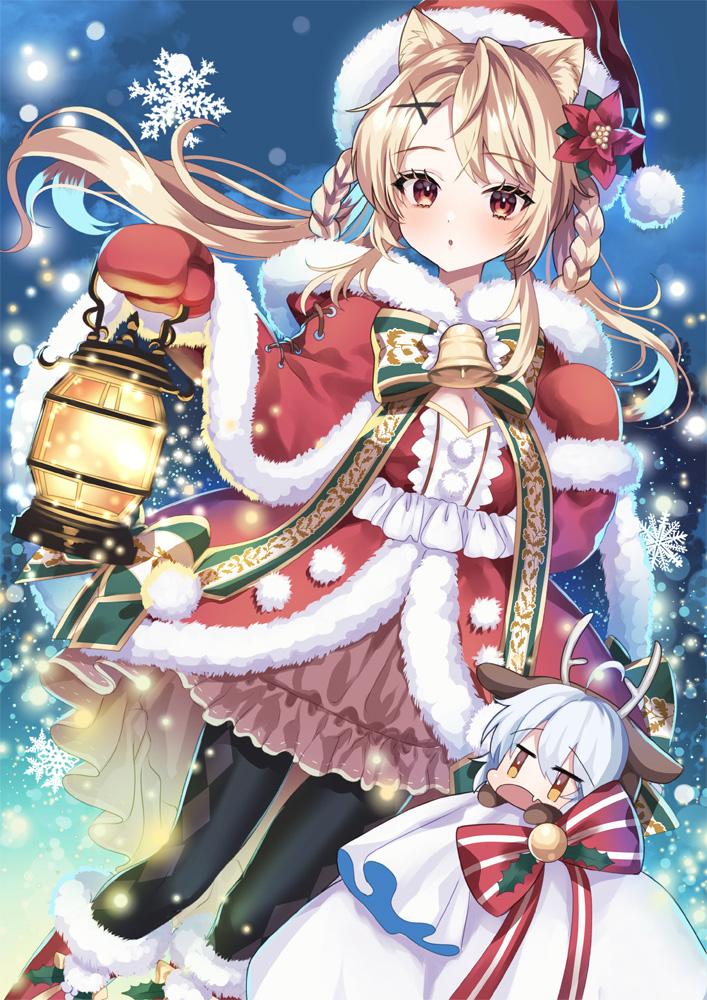 图片[6]-二次元COS分享礼物大作战♡ – 圣诞装插画-二次元COS分享次元吧
