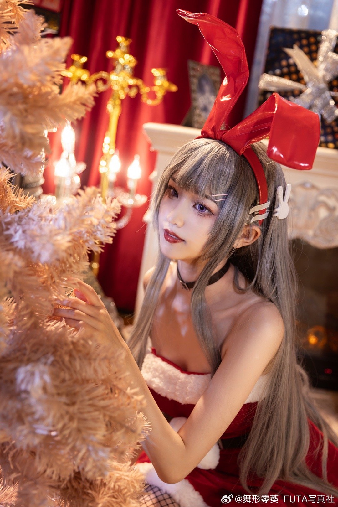 图片[9]-二次元COS分享[COSplay]青春猪头少年 樱岛麻衣 圣诞节