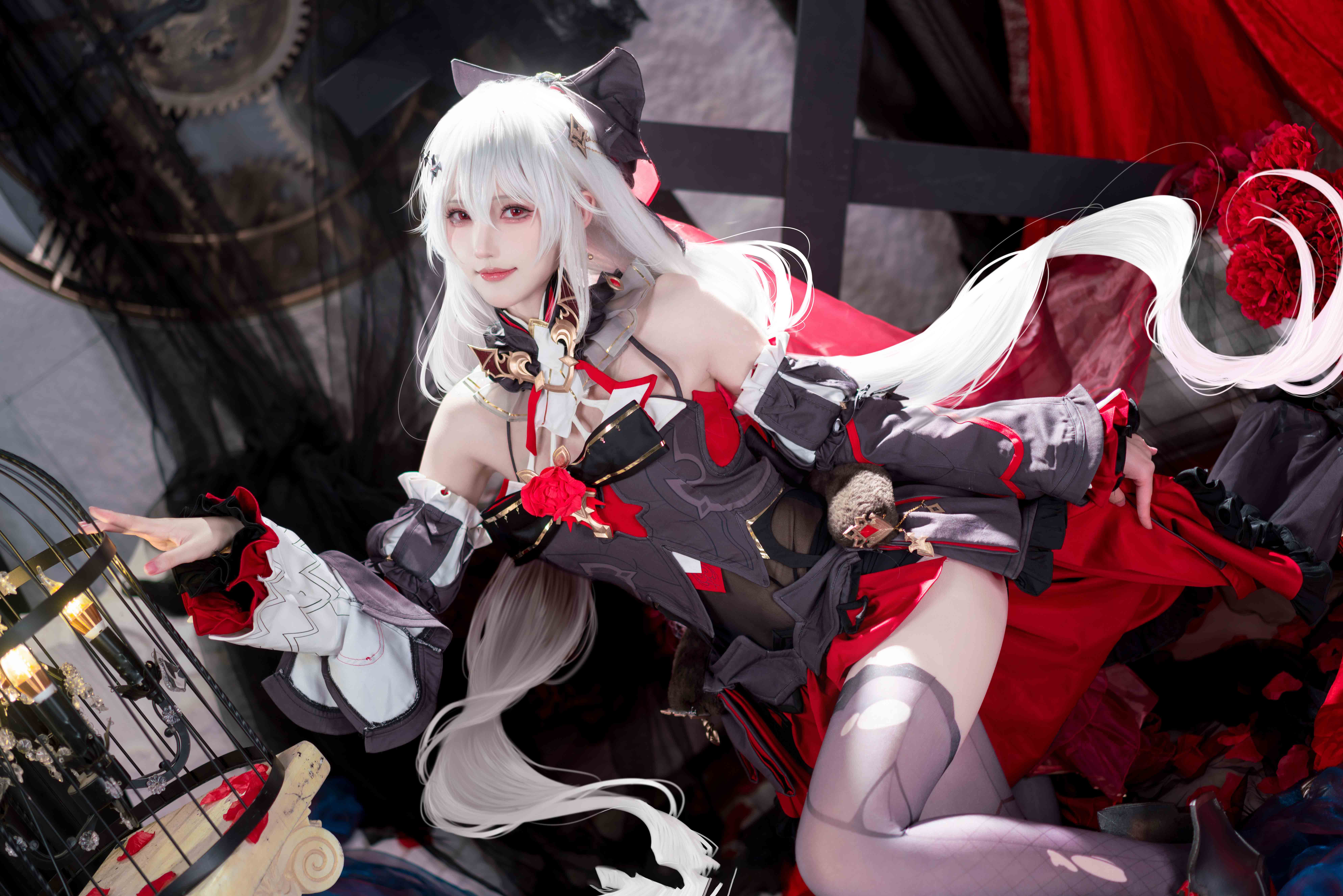 图片[2]-二次元COS分享[COSplay]❤️月下誓约·予爱以心  德丽莎❤️-二次元COS分享次元吧