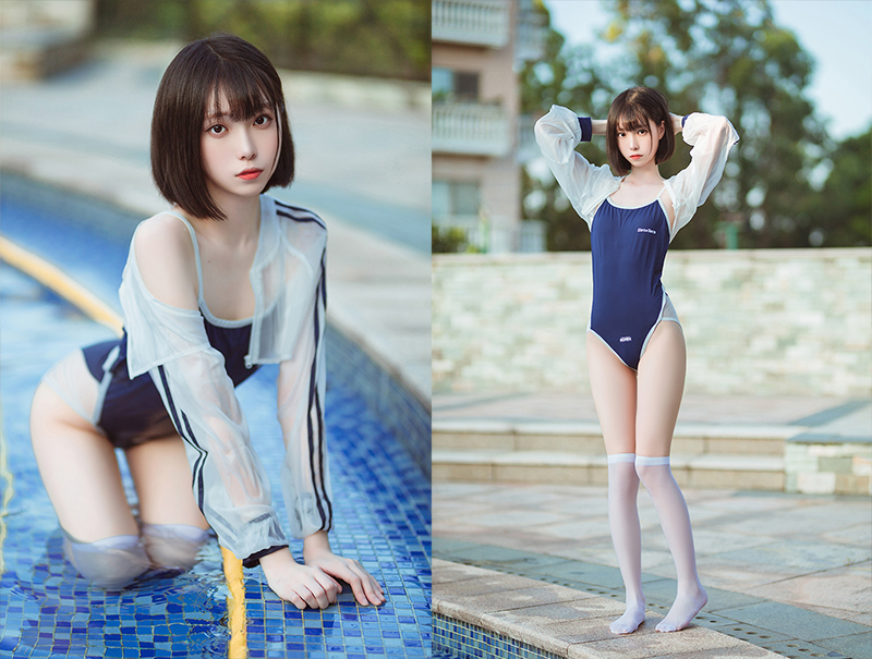许岚LAN - 泳装-二次元COS分享次元吧