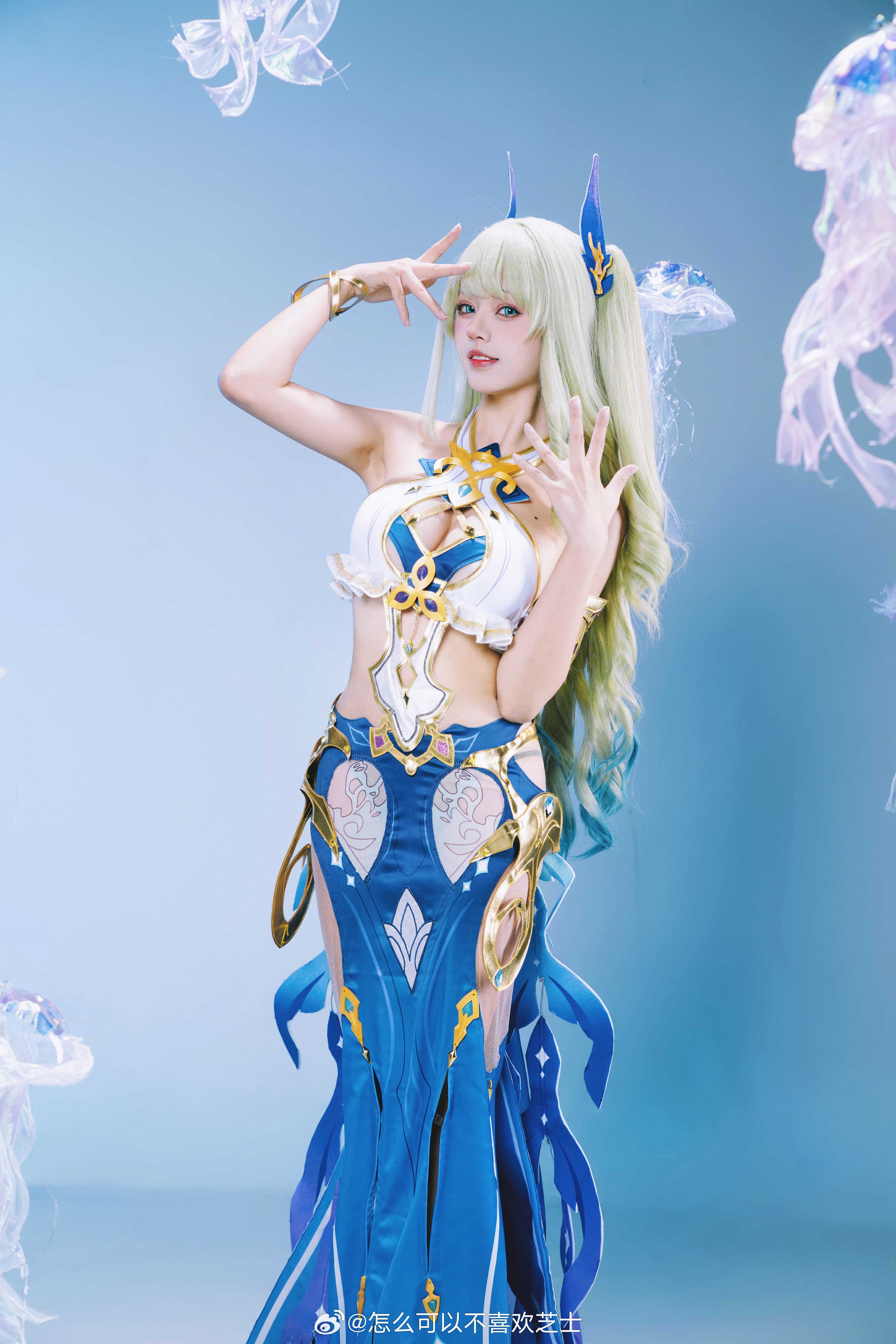 图片[4]-二次元COS分享[COSplay]崩坏3 梅比乌斯 湛碧之女