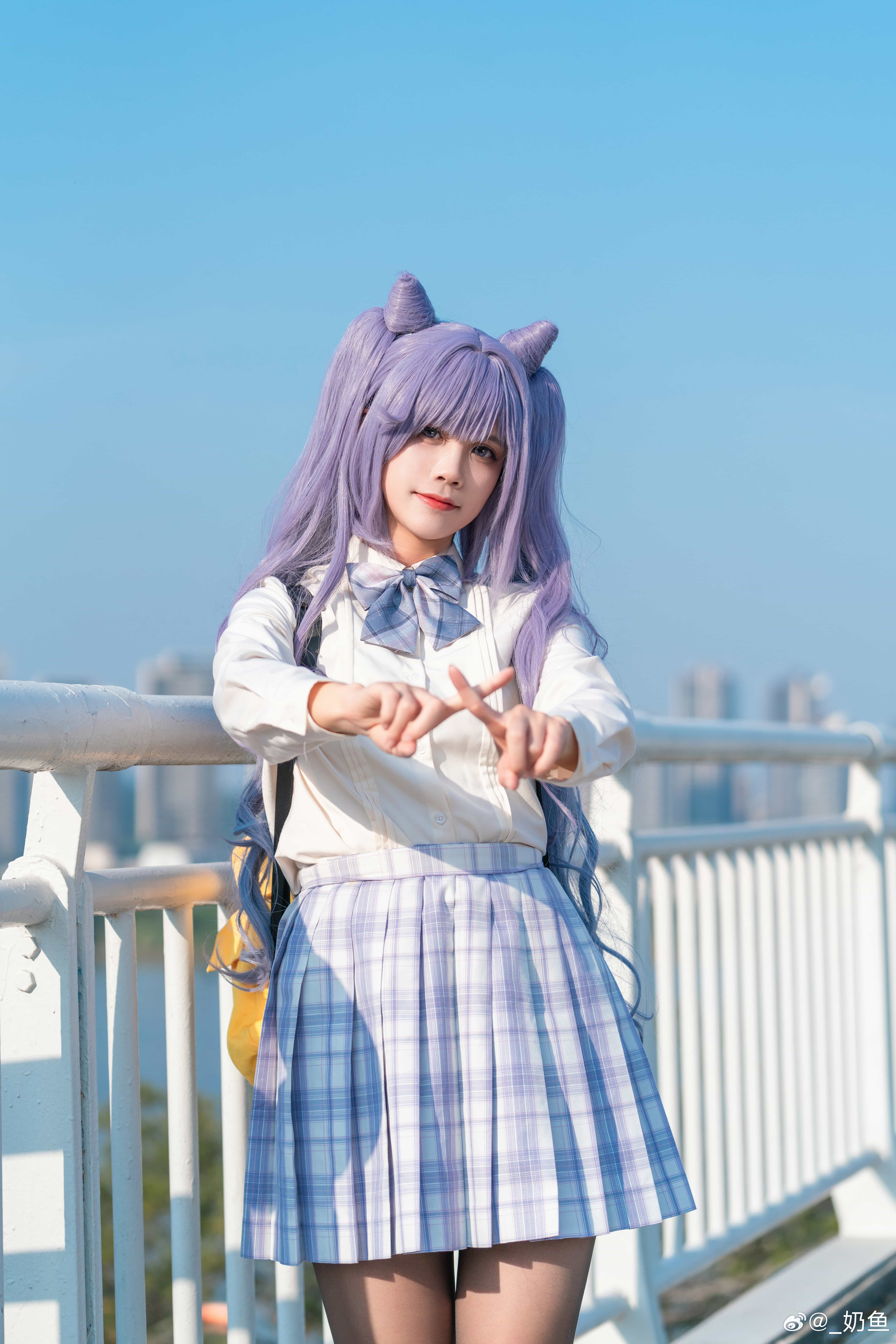 图片[5]-二次元COS分享[COSplay] 原神 刻晴 JK