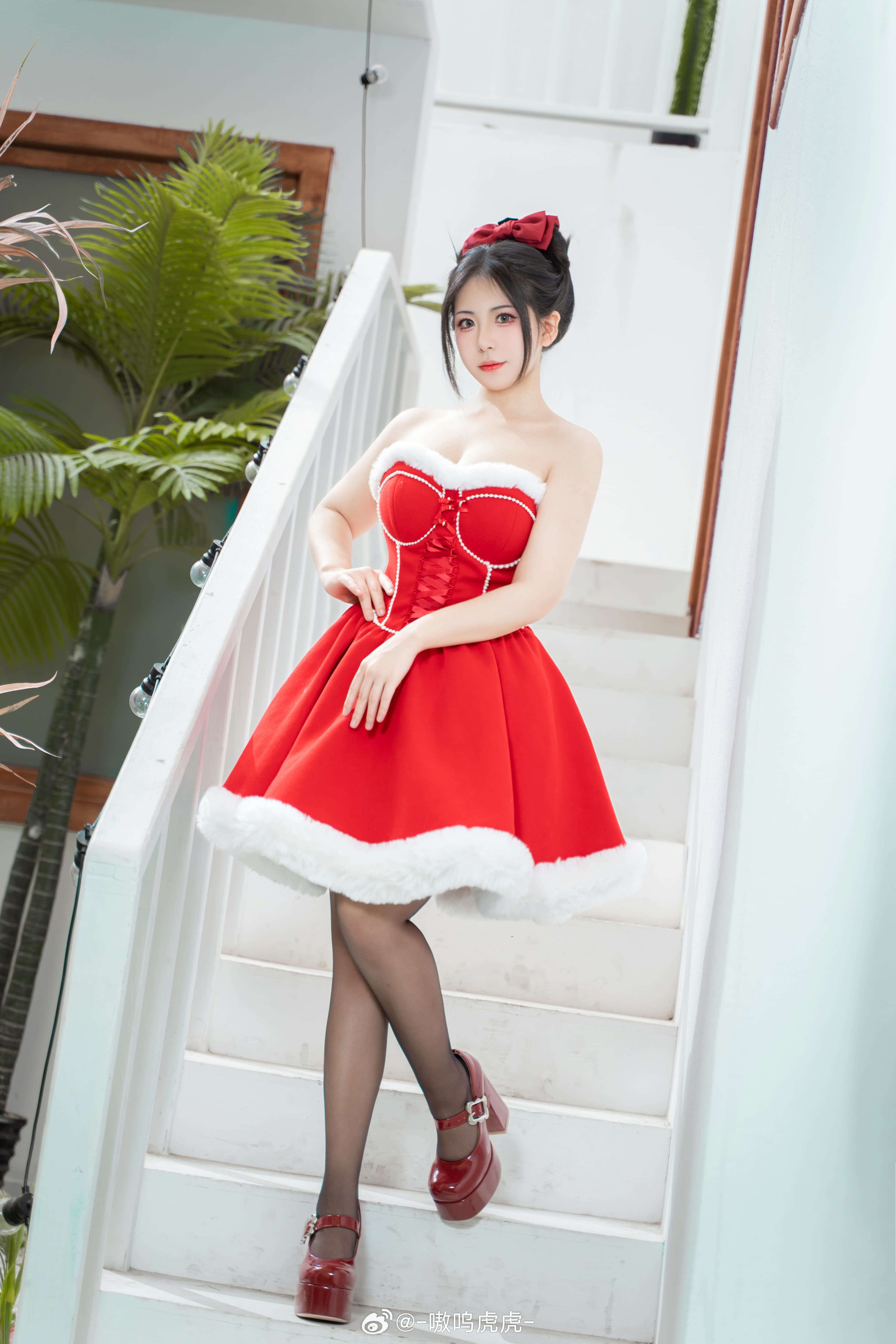 图片[1]-二次元COS分享[COSplay]被四面八方的圣诞气息包裹住啦