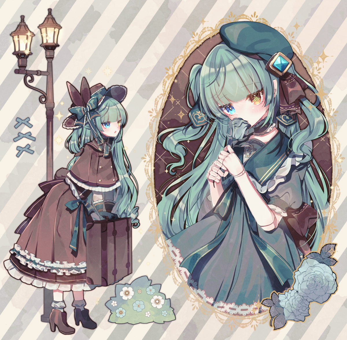 图片[6]-二次元COS分享精致高雅又可爱♡ - 古典洛丽塔插画