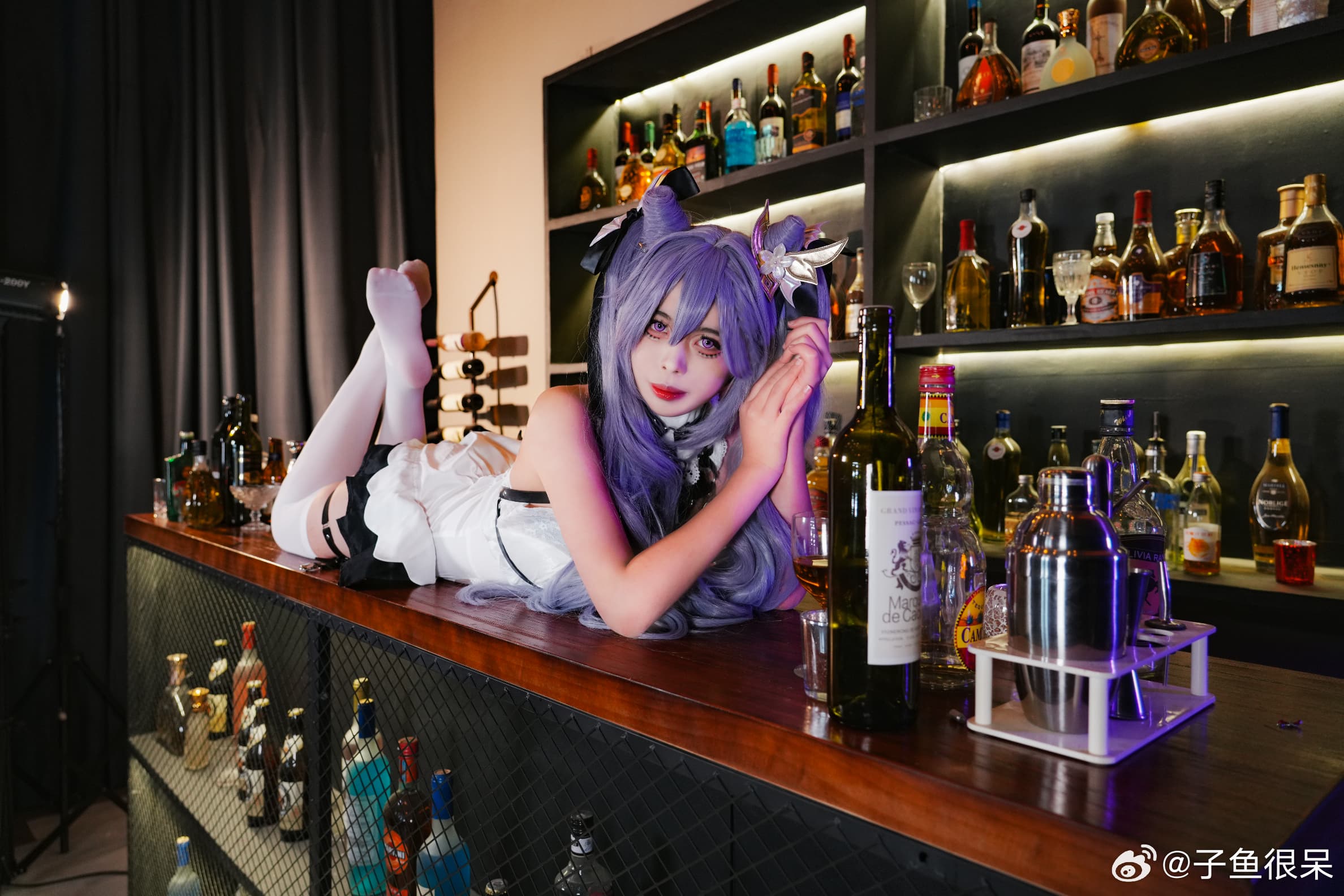 图片[5]-二次元COS分享[COSplay]刻晴同人魅魔拘束女仆-二次元COS分享次元吧