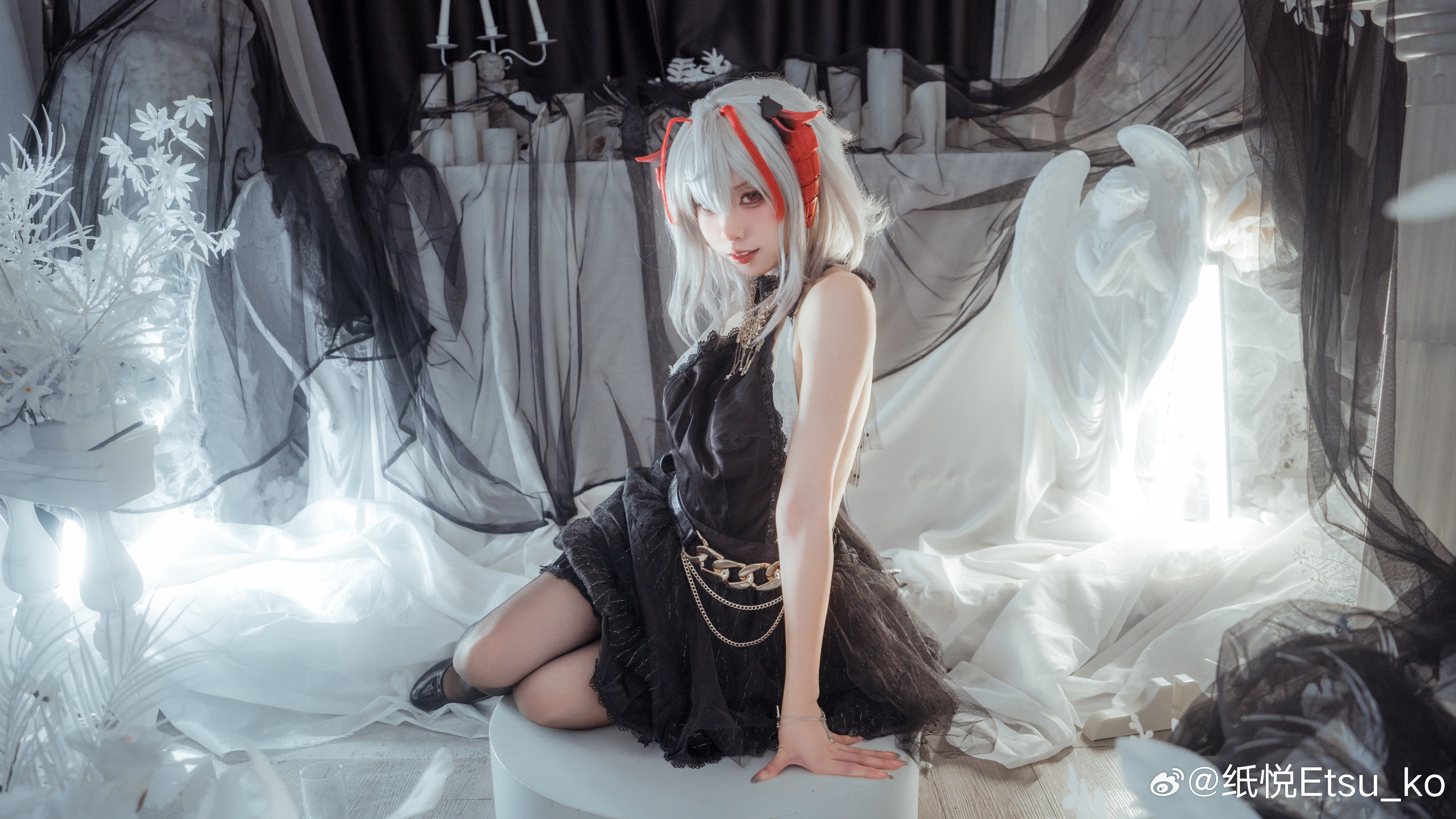 图片[6]-二次元COS分享[COSplay]明日方舟 W一周年礼服