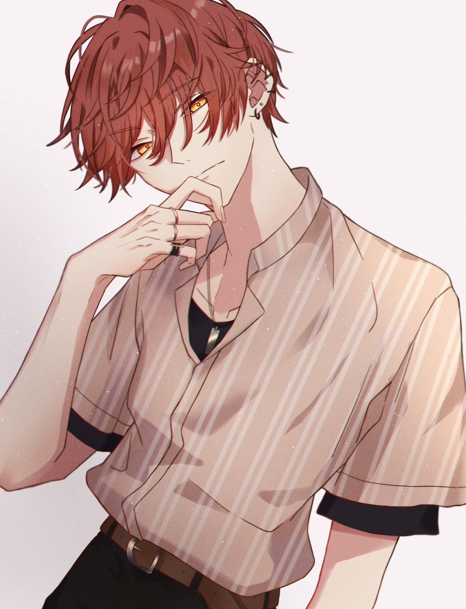 图片[2]-二次元COS分享另一种神情 - 手放嘴边插画