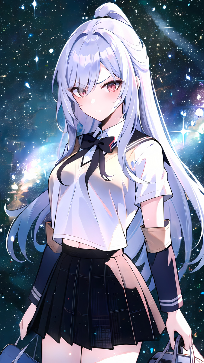 图片[1]-二次元COS分享崩坏星穹铁道  镜流(JK服装)