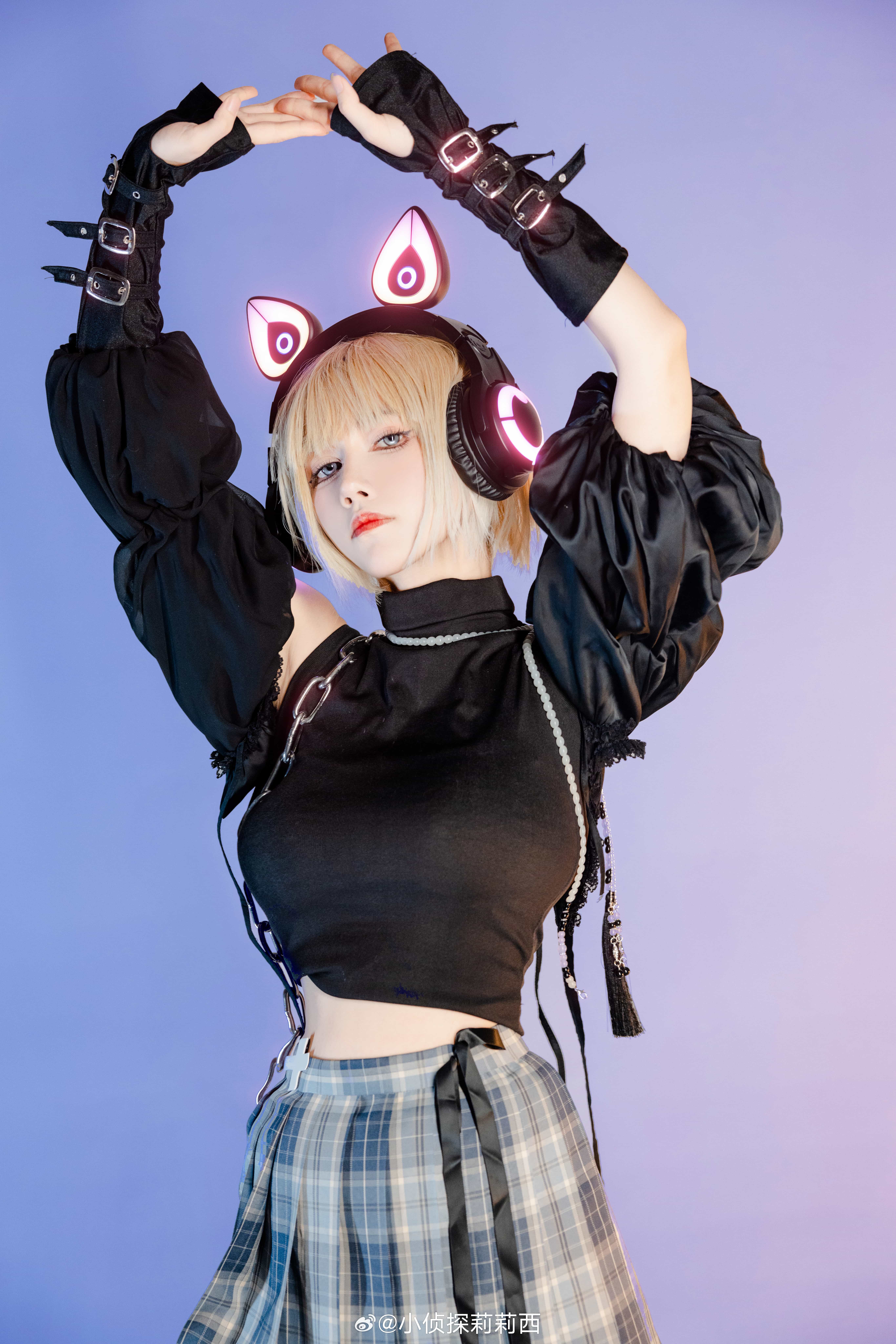 [COSplay]王者荣耀 安琪拉电竞少女-二次元COS分享次元吧