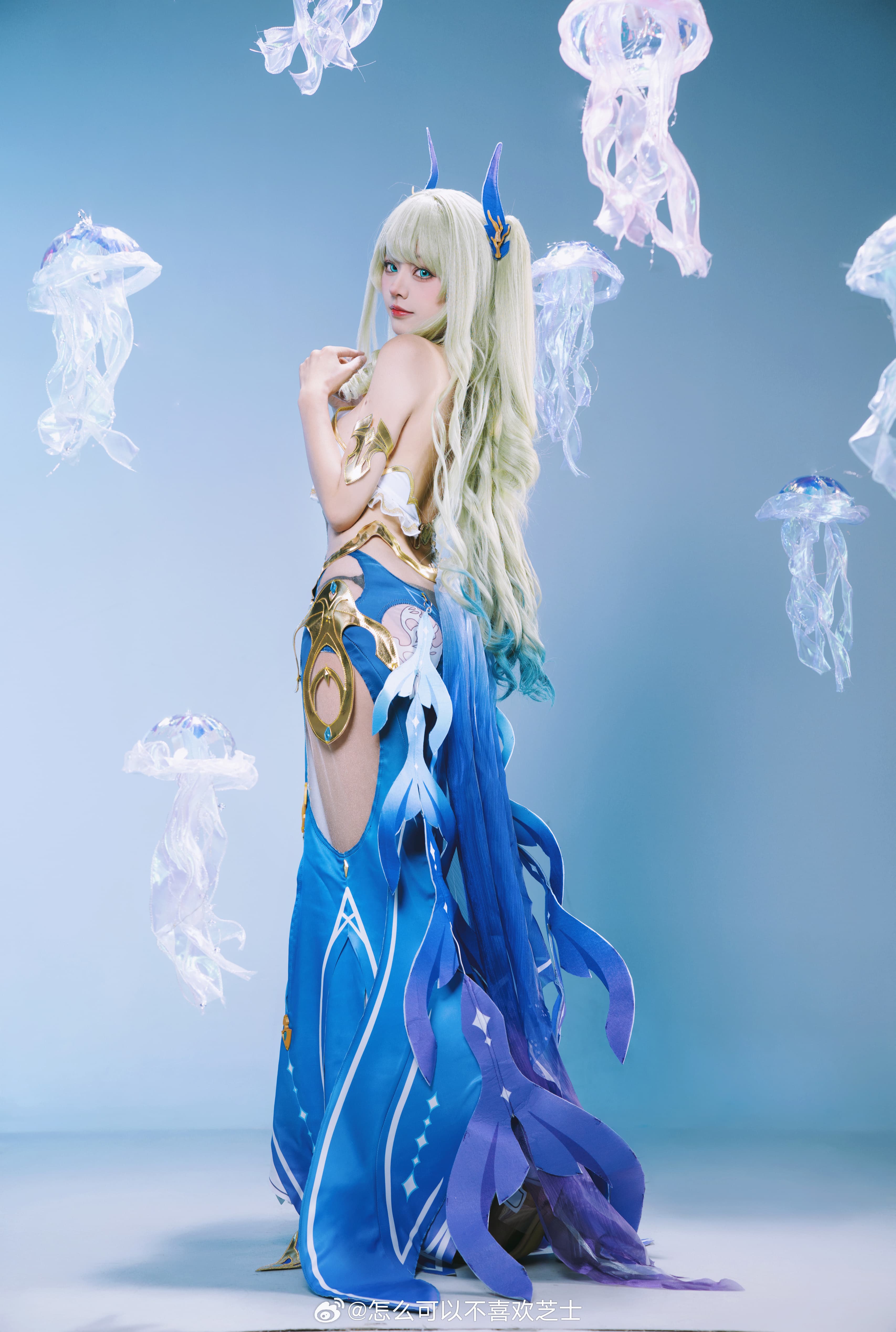 图片[6]-二次元COS分享[COSplay]崩坏3 梅比乌斯 湛碧之女