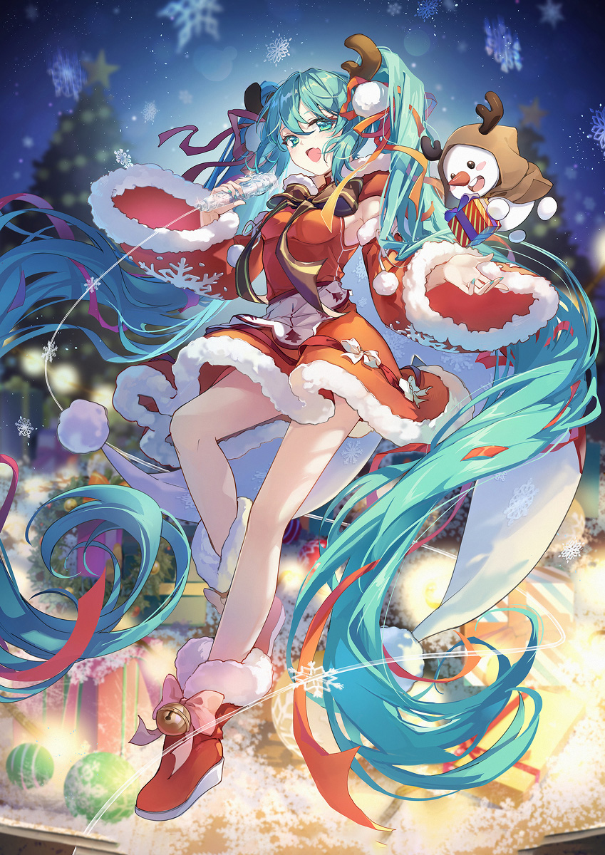 图片[5]-二次元COS分享礼物大作战♡ – 圣诞装插画-二次元COS分享次元吧