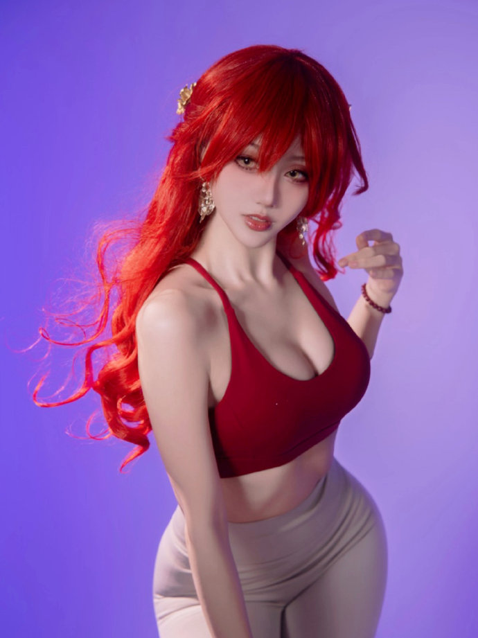 [COS视频] 看过了姬子的原版皮肤，再看看姬子健身的样子吧~-二次元COS分享次元吧