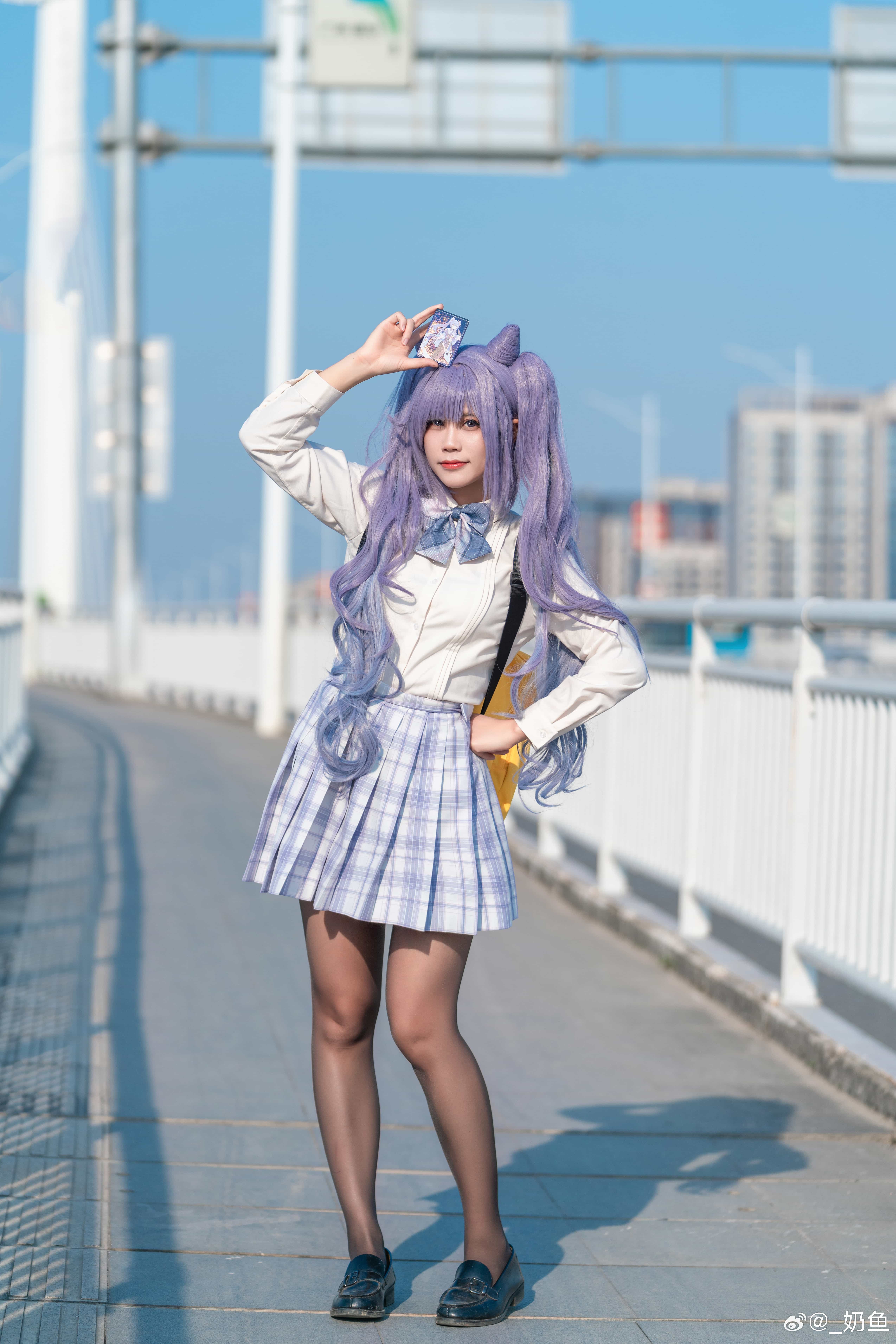 图片[6]-二次元COS分享[COSplay] 原神 刻晴 JK