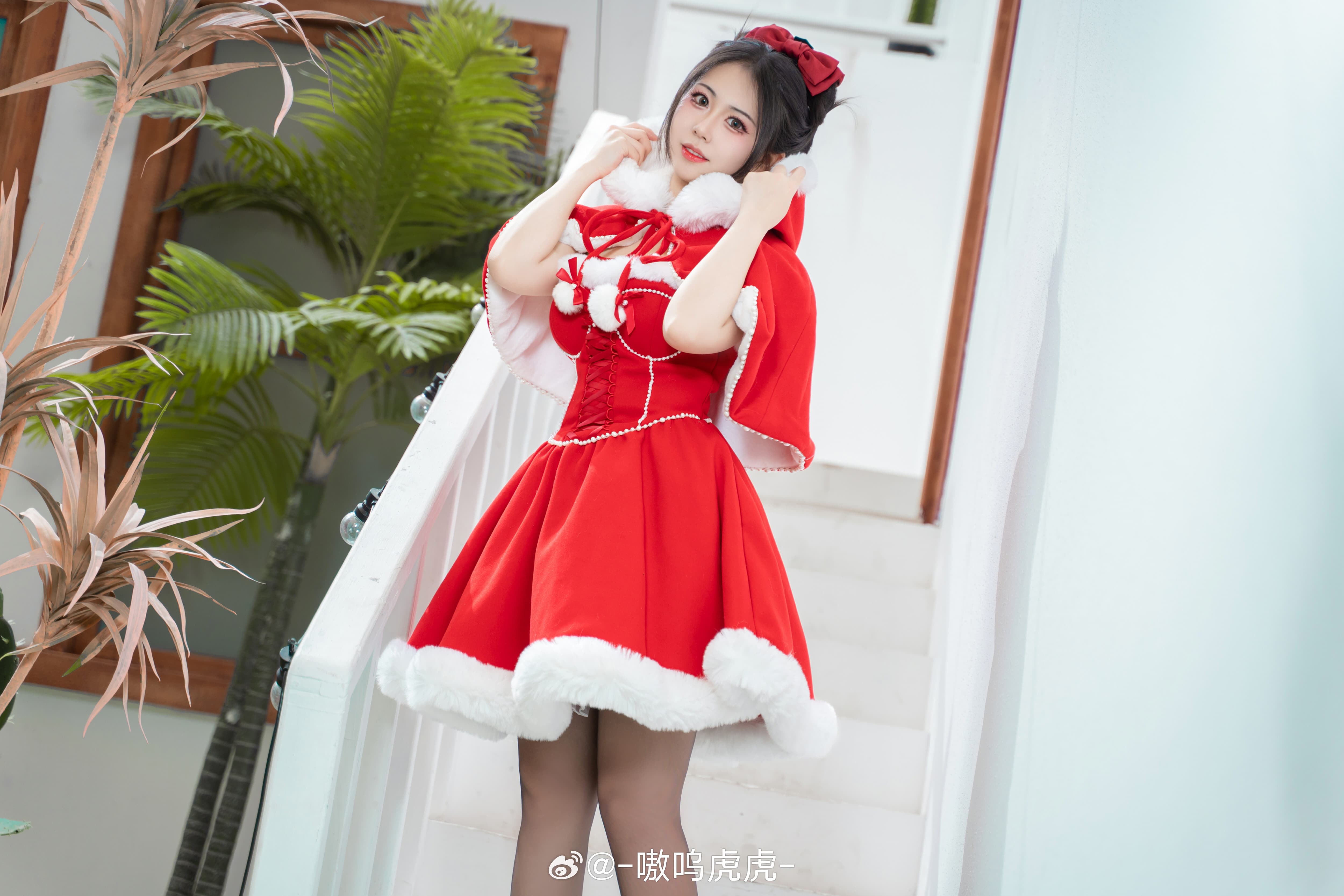 图片[8]-二次元COS分享[COSplay]被四面八方的圣诞气息包裹住啦