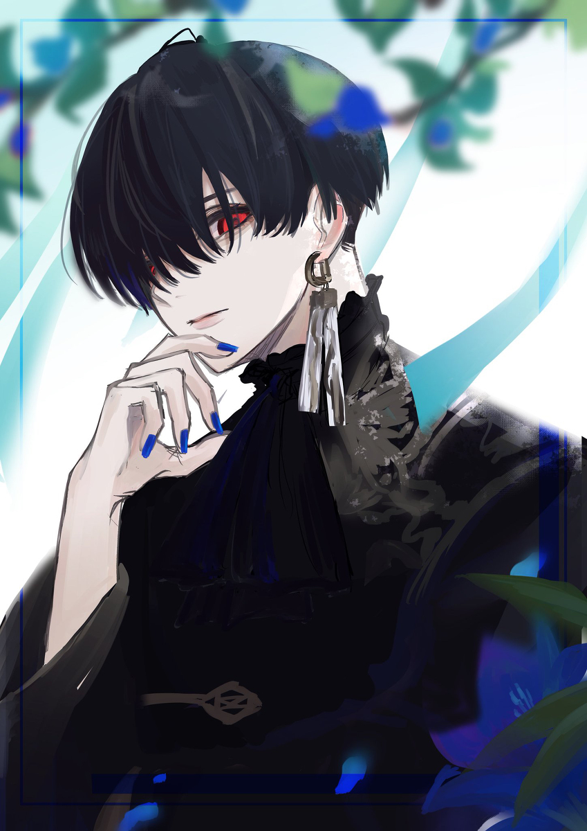 图片[10]-二次元COS分享另一种神情 - 手放嘴边插画