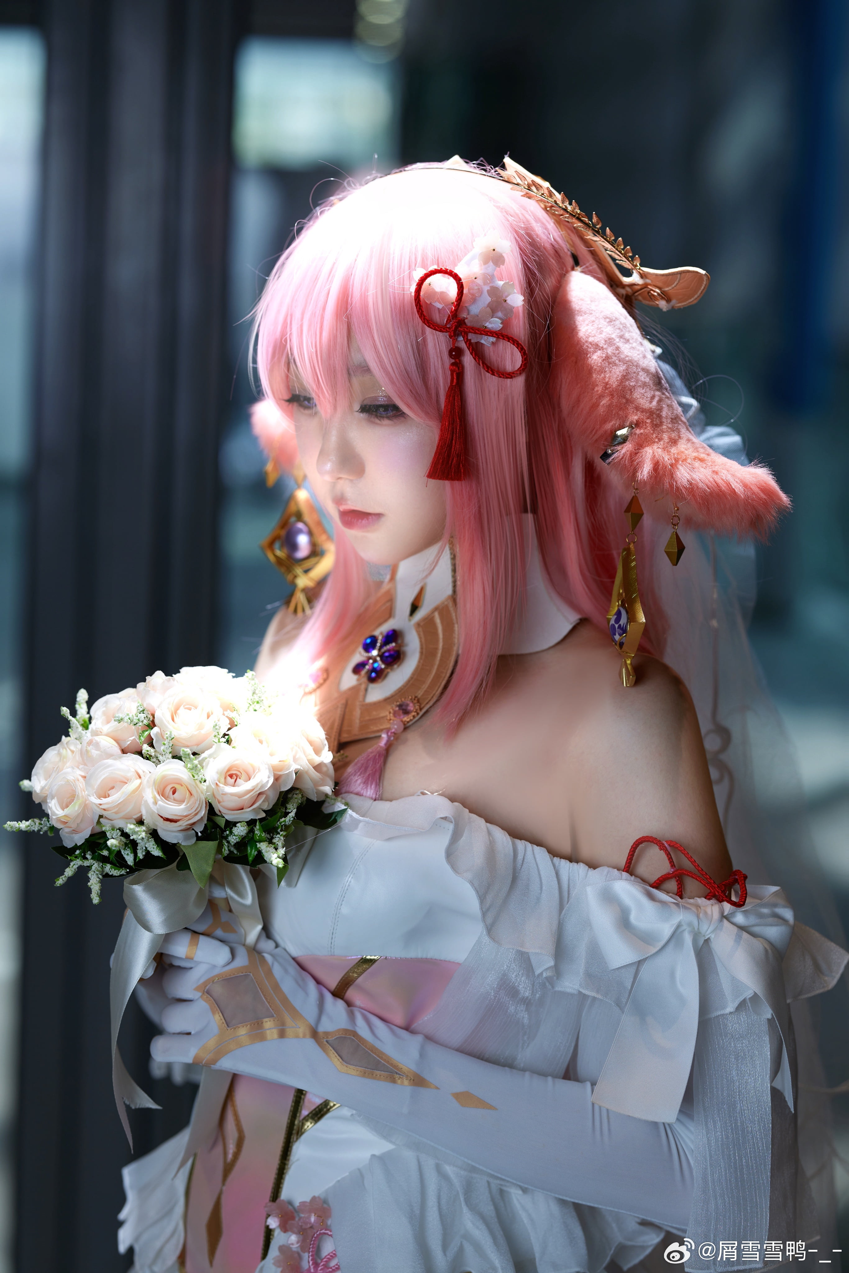 图片[10]-二次元COS分享[COSplay]原神 八重神子 花嫁-二次元COS分享次元吧