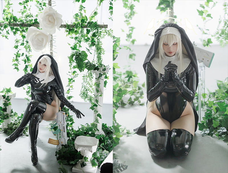 Cien恩恩 - 碧蓝档案 歌住樱子-二次元COS分享次元吧