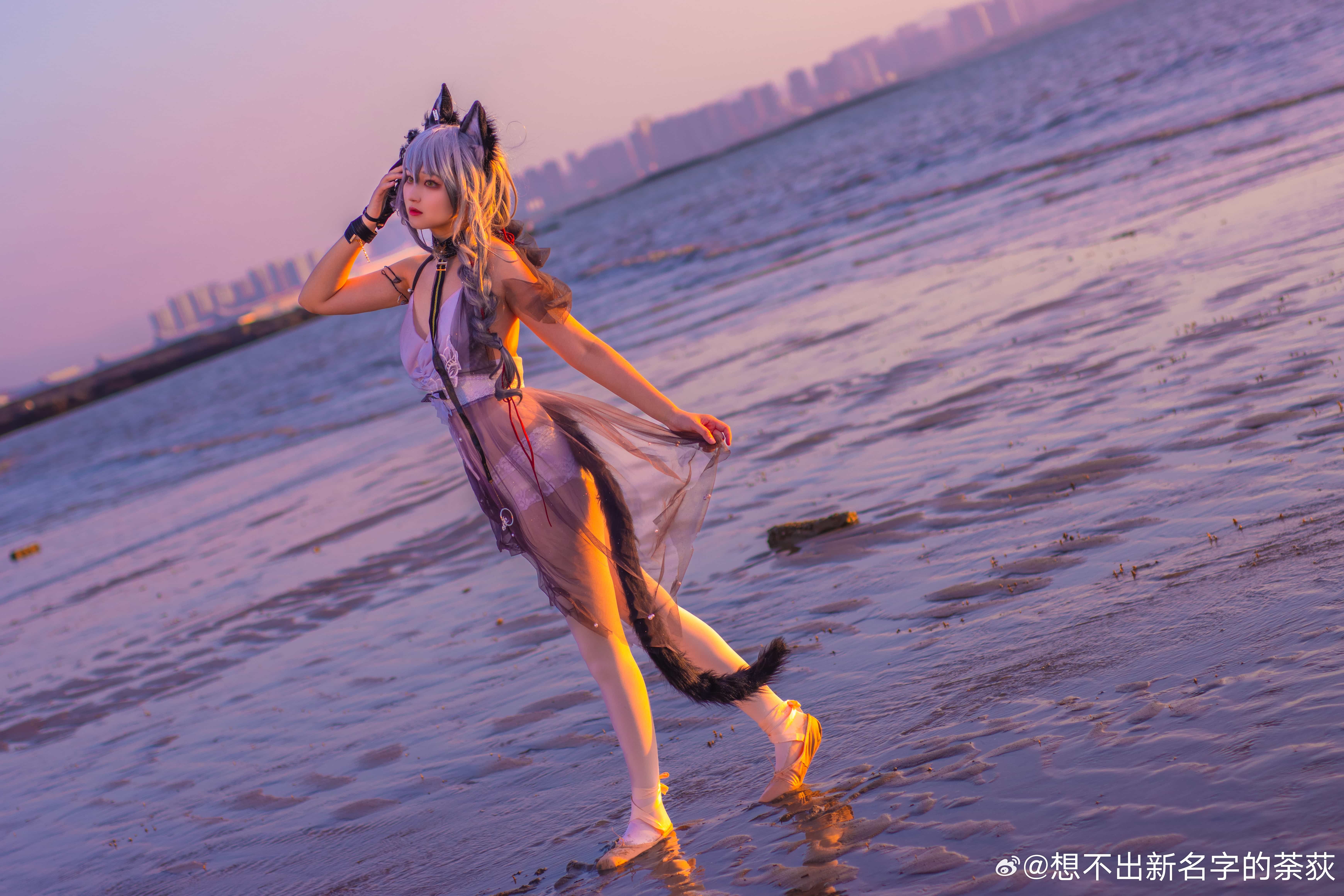 图片[1]-二次元COS分享[COSplay]明日方舟 黑-二次元COS分享次元吧