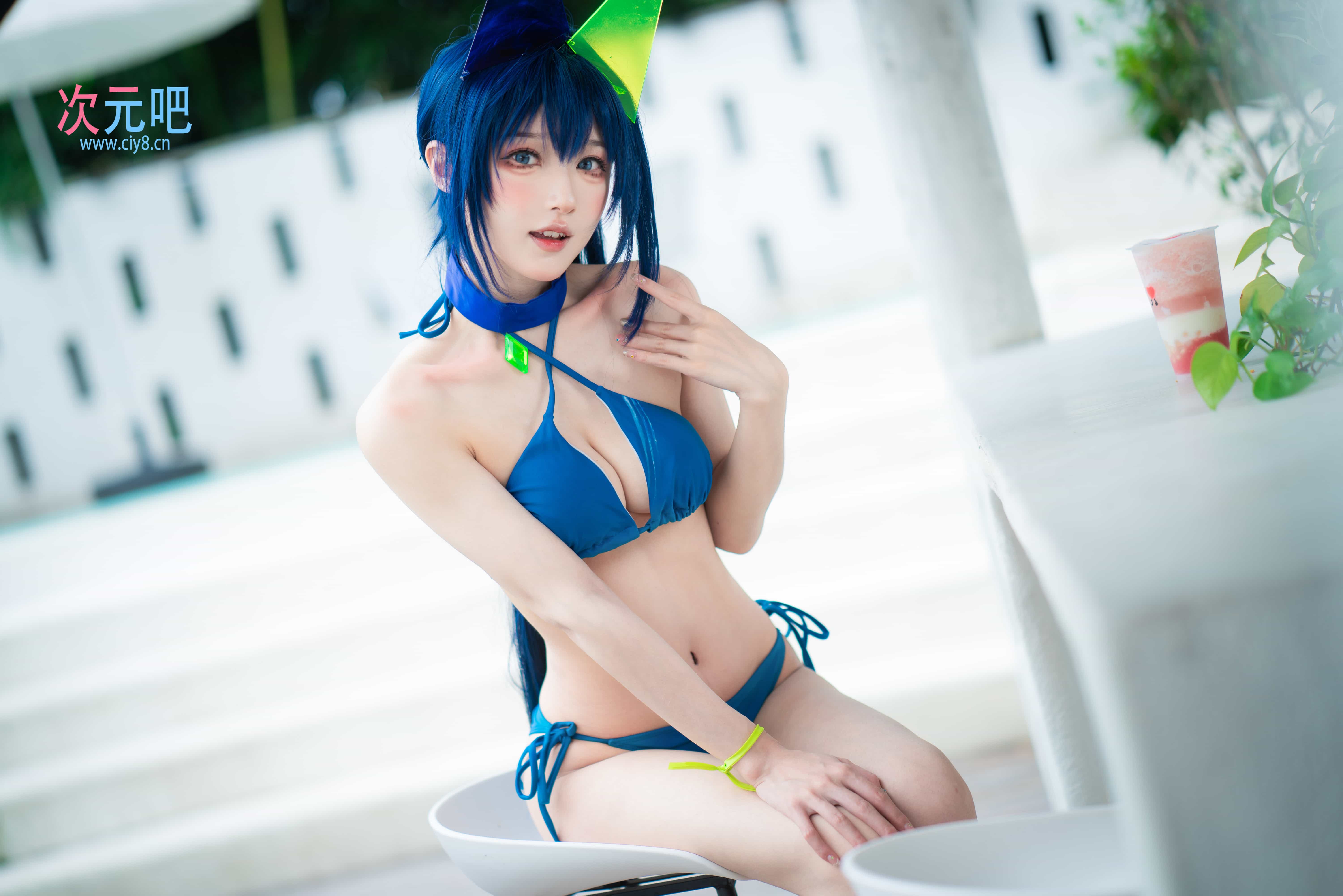 图片[3]-二次元COS分享阿包也是兔娘 - 花园泳装