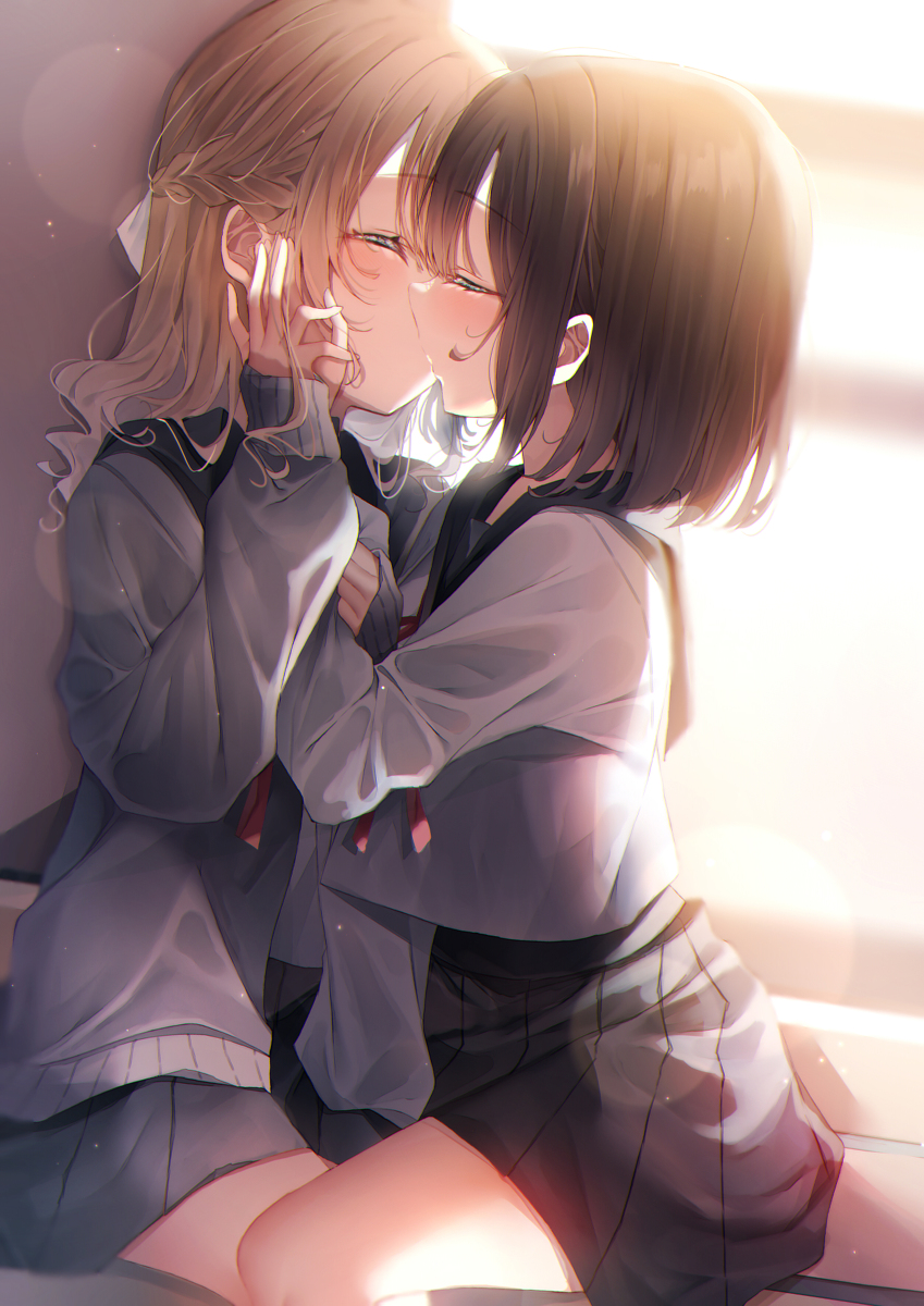 图片[12]-二次元COS分享酸甜细腻的馥郁 – 学生百合插画-二次元COS分享次元吧