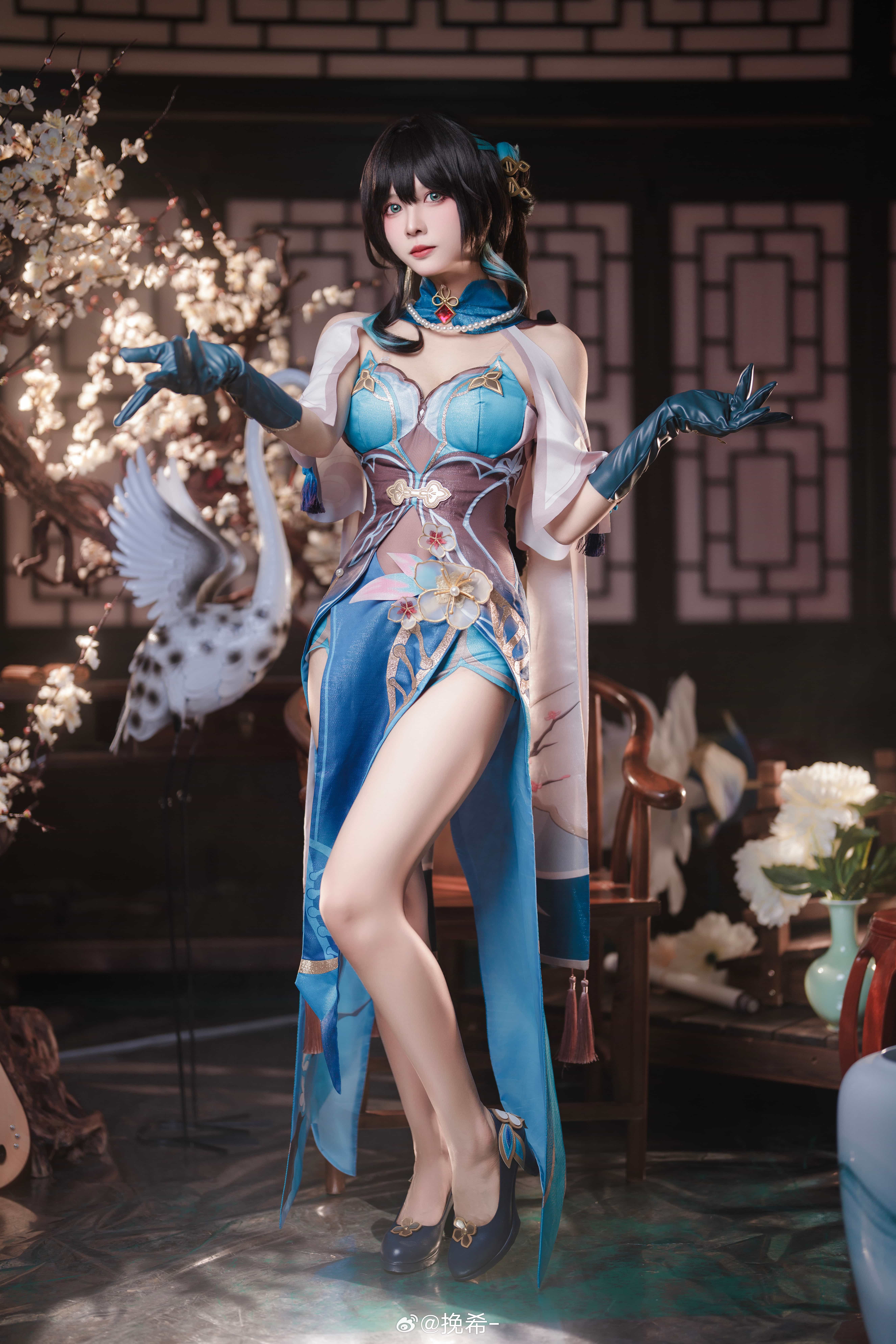 图片[14]-二次元COS分享[COSplay]吃点吗？这糕点用的梅花是新渍的，我为它排了很久的队-二次元COS分享次元吧