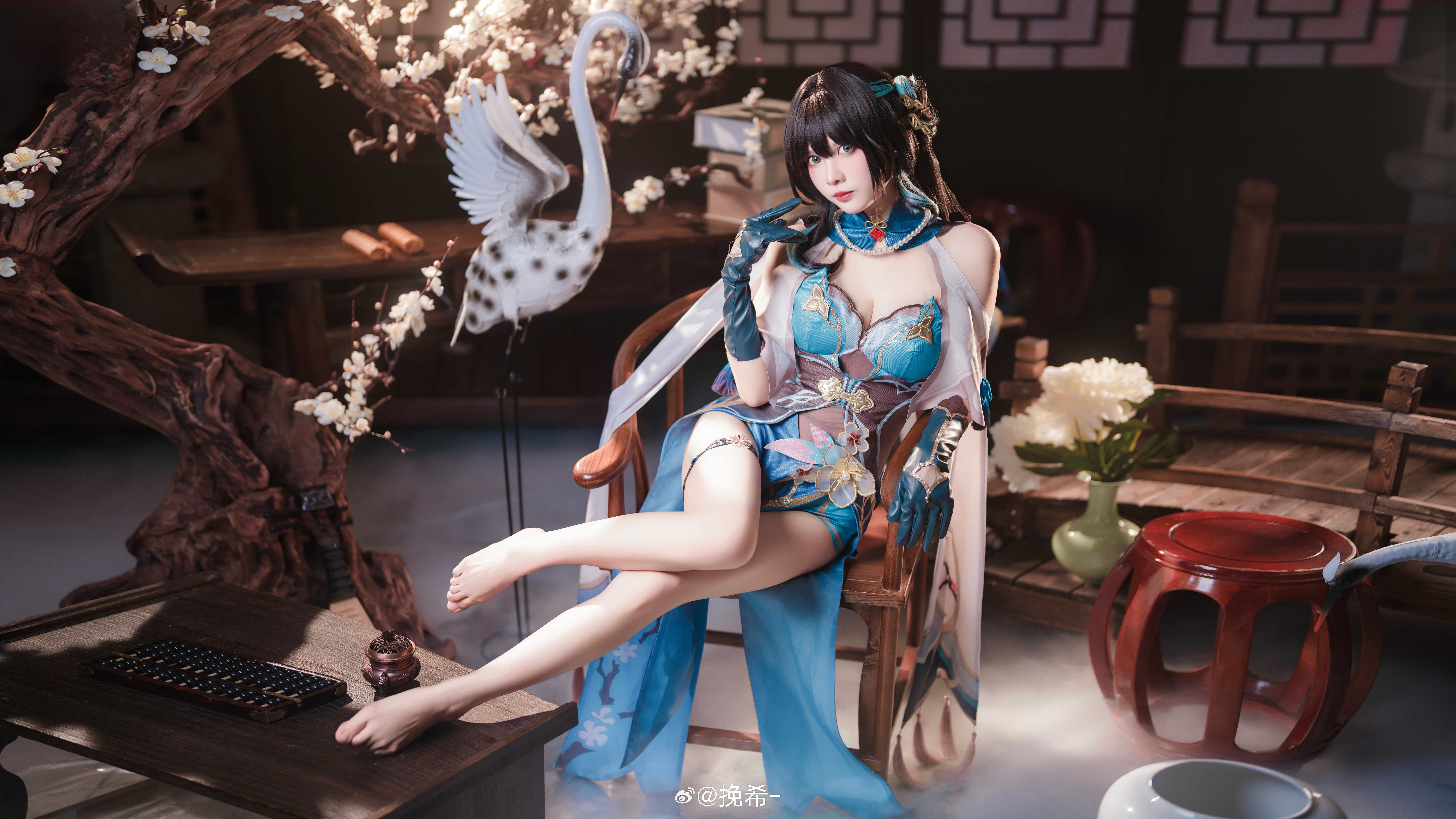 图片[7]-二次元COS分享[COSplay]吃点吗？这糕点用的梅花是新渍的，我为它排了很久的队-二次元COS分享次元吧