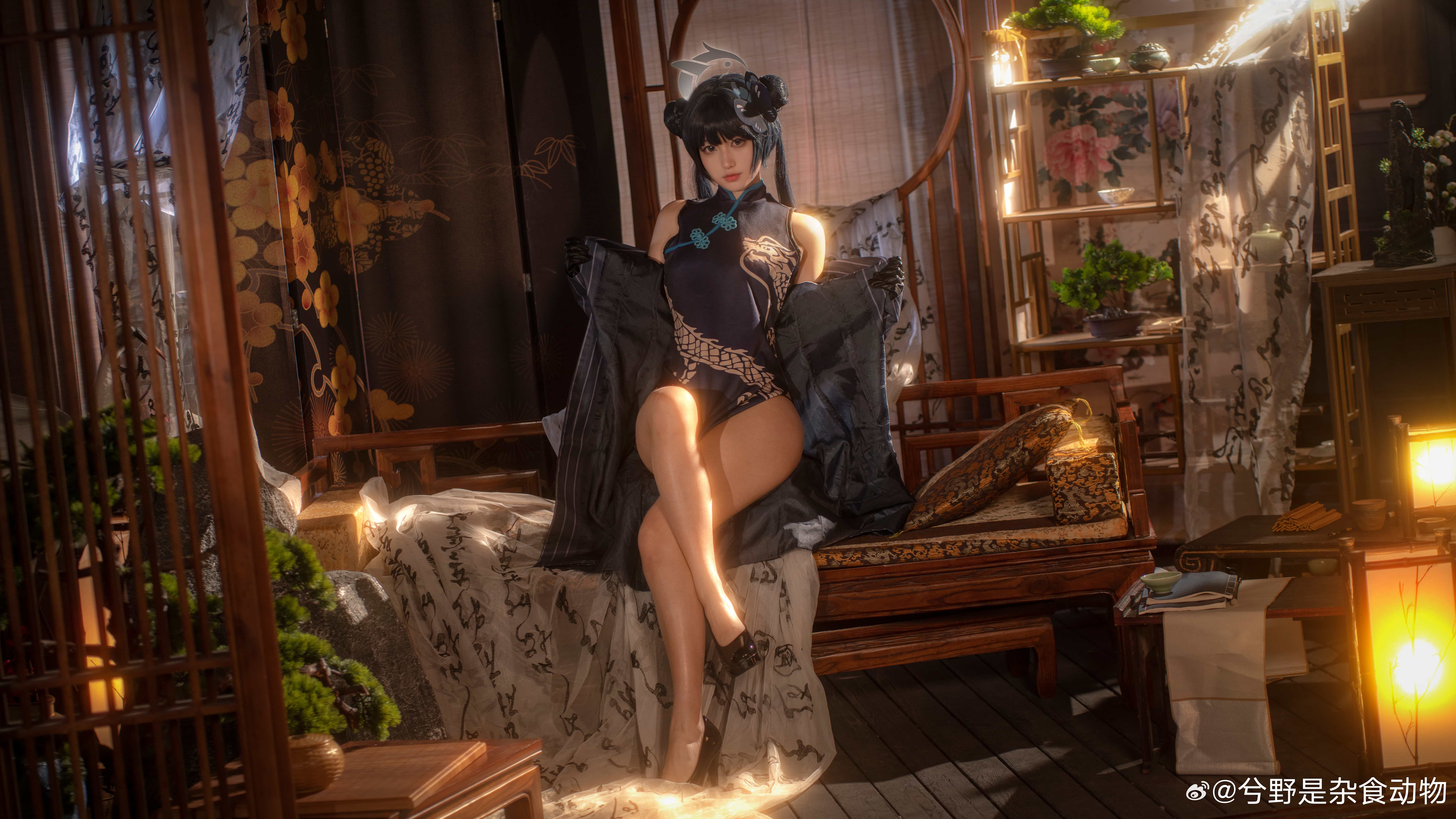 图片[2]-二次元COS分享[COSplay]来自山海经的黑色君主-二次元COS分享次元吧