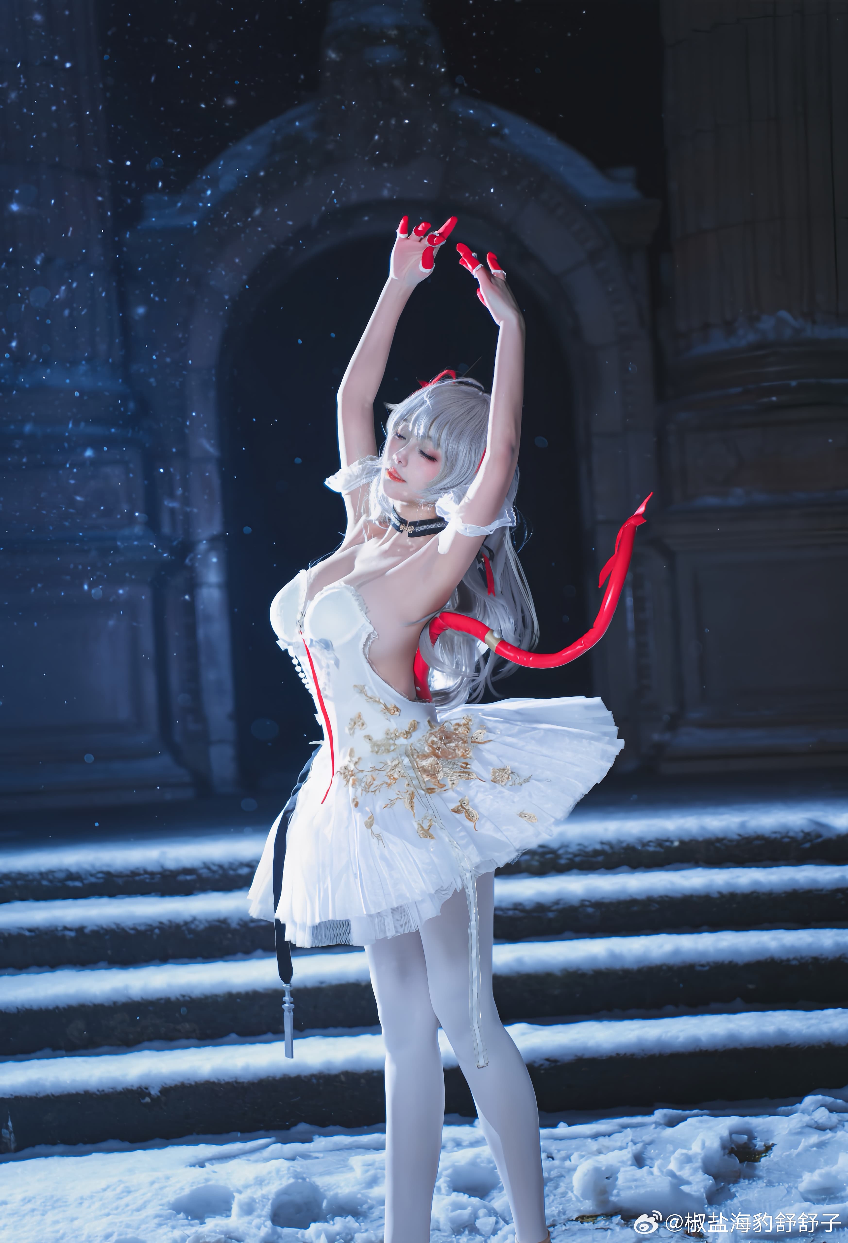 图片[6]-二次元COS分享[COSplay]明日方舟 萨卡兹佣兵，W，邀您共舞，博士-二次元COS分享次元吧