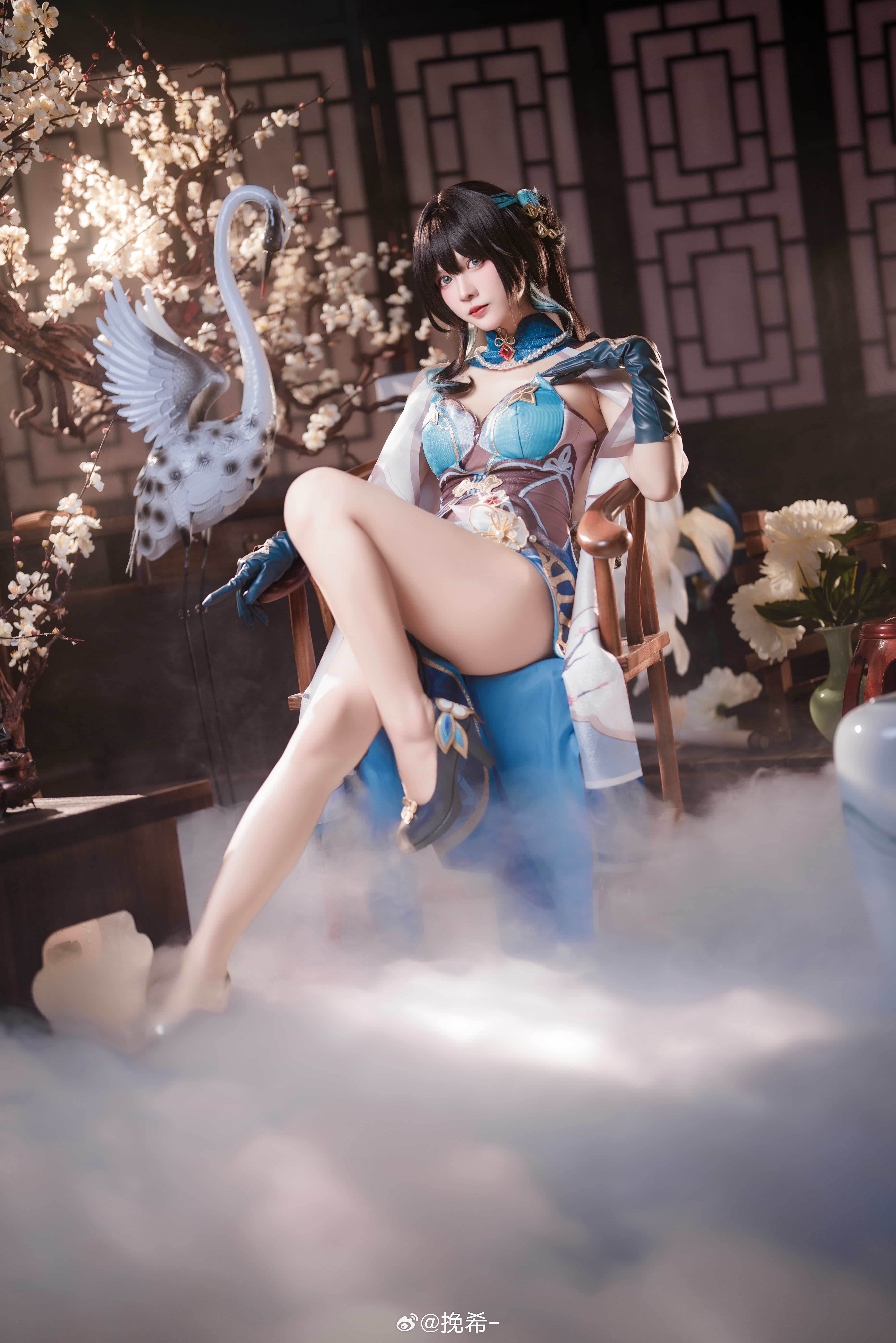 图片[11]-二次元COS分享[COSplay]吃点吗？这糕点用的梅花是新渍的，我为它排了很久的队-二次元COS分享次元吧