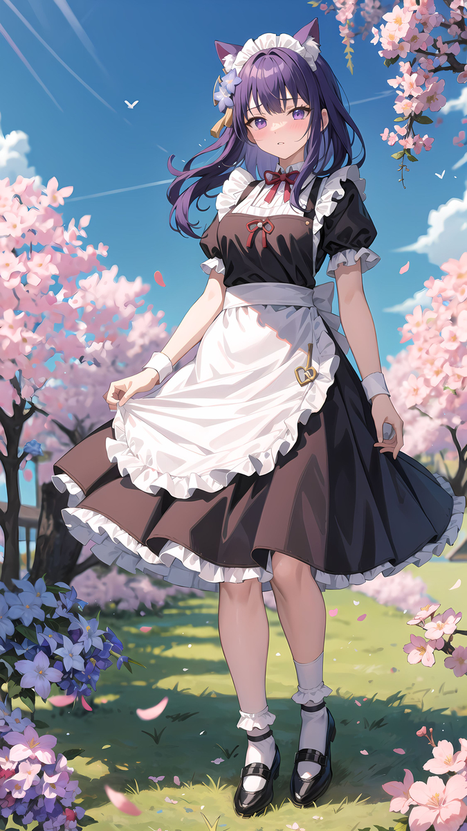 图片[2]-二次元COS分享原神 雷电将军 猫耳女仆-二次元COS分享次元吧