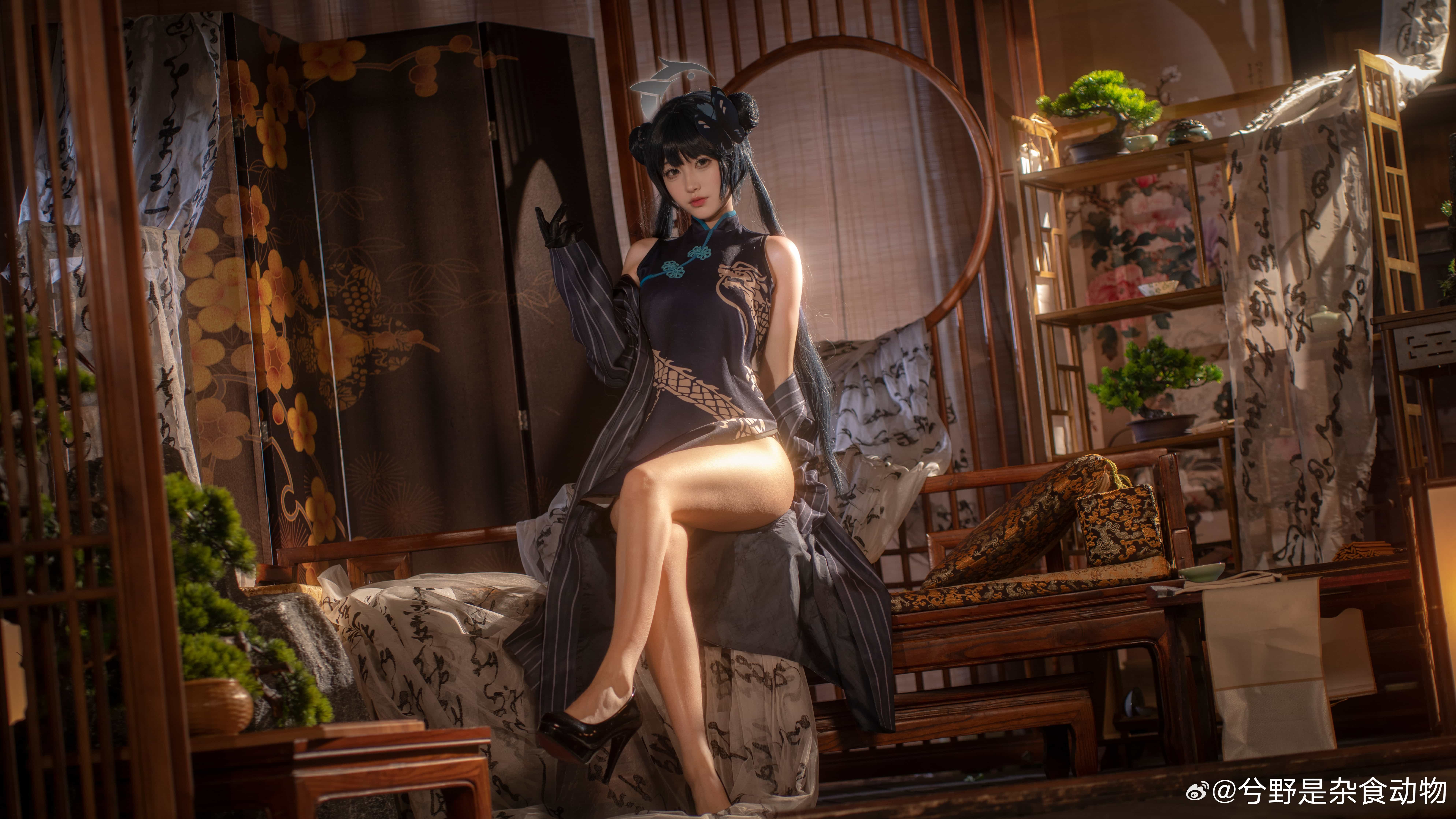 图片[1]-二次元COS分享[COSplay]来自山海经的黑色君主-二次元COS分享次元吧