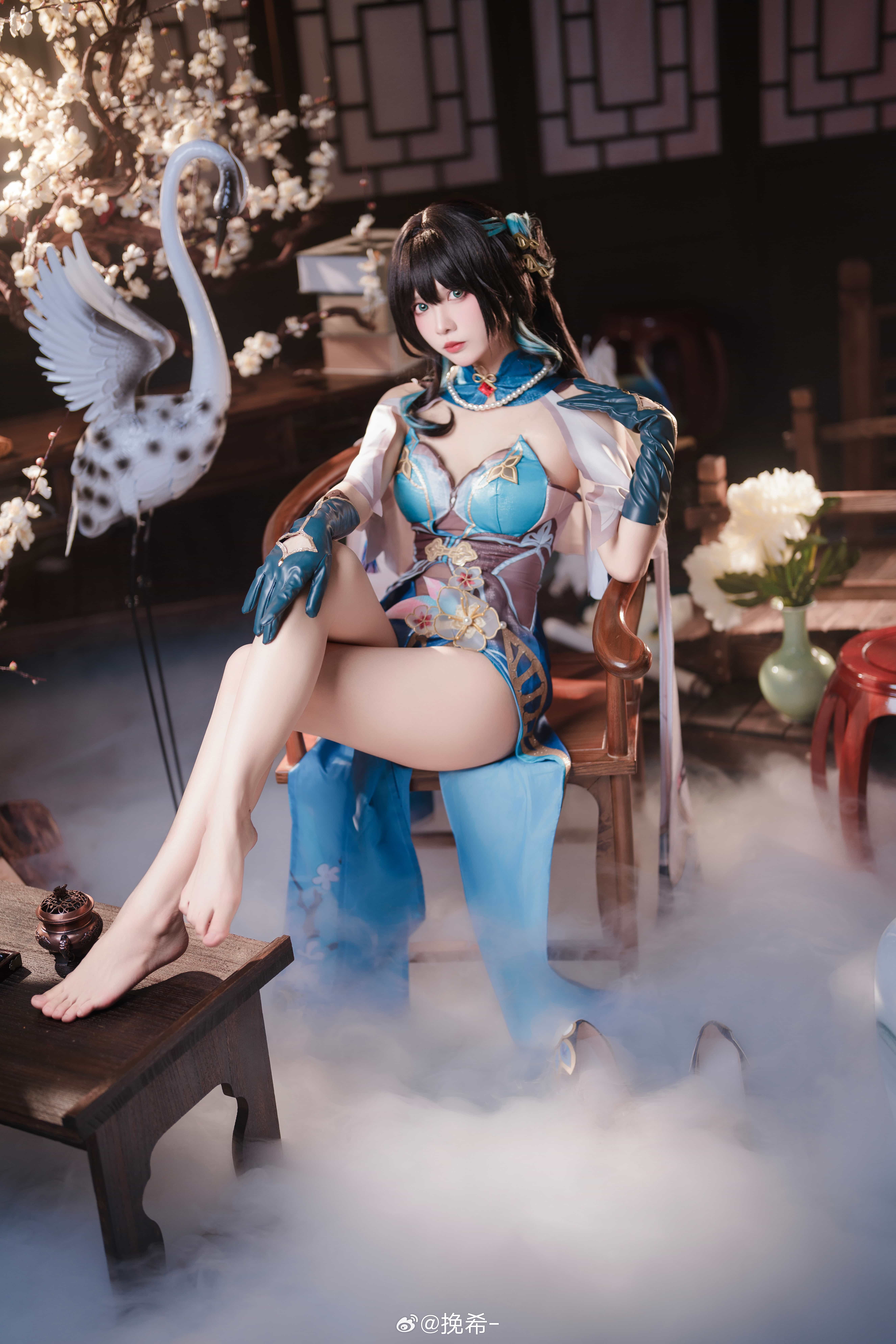 图片[9]-二次元COS分享[COSplay]吃点吗？这糕点用的梅花是新渍的，我为它排了很久的队-二次元COS分享次元吧