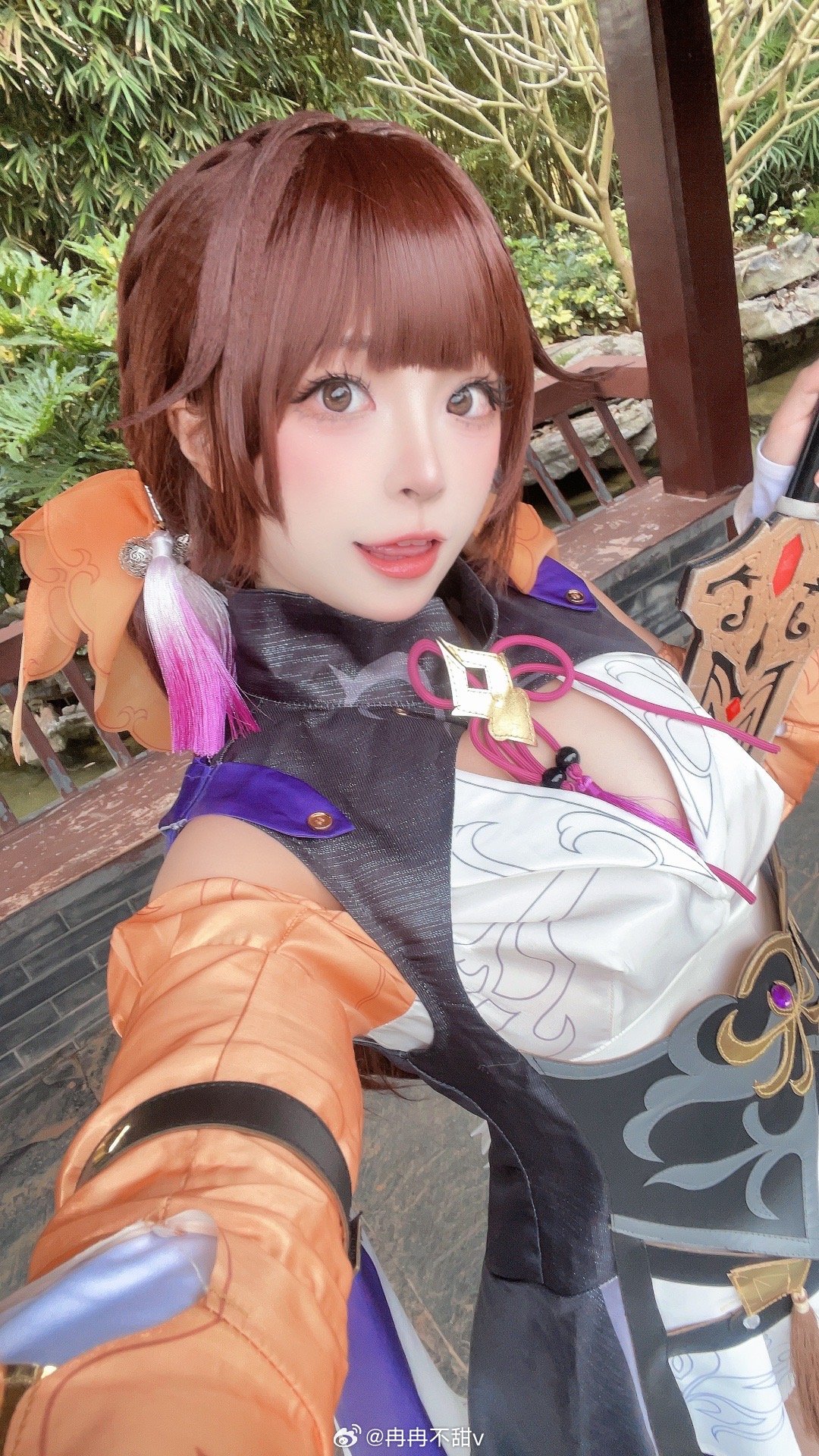 图片[2]-二次元COS分享[COSplay]素裳，我的一款双马尾女儿-二次元COS分享次元吧