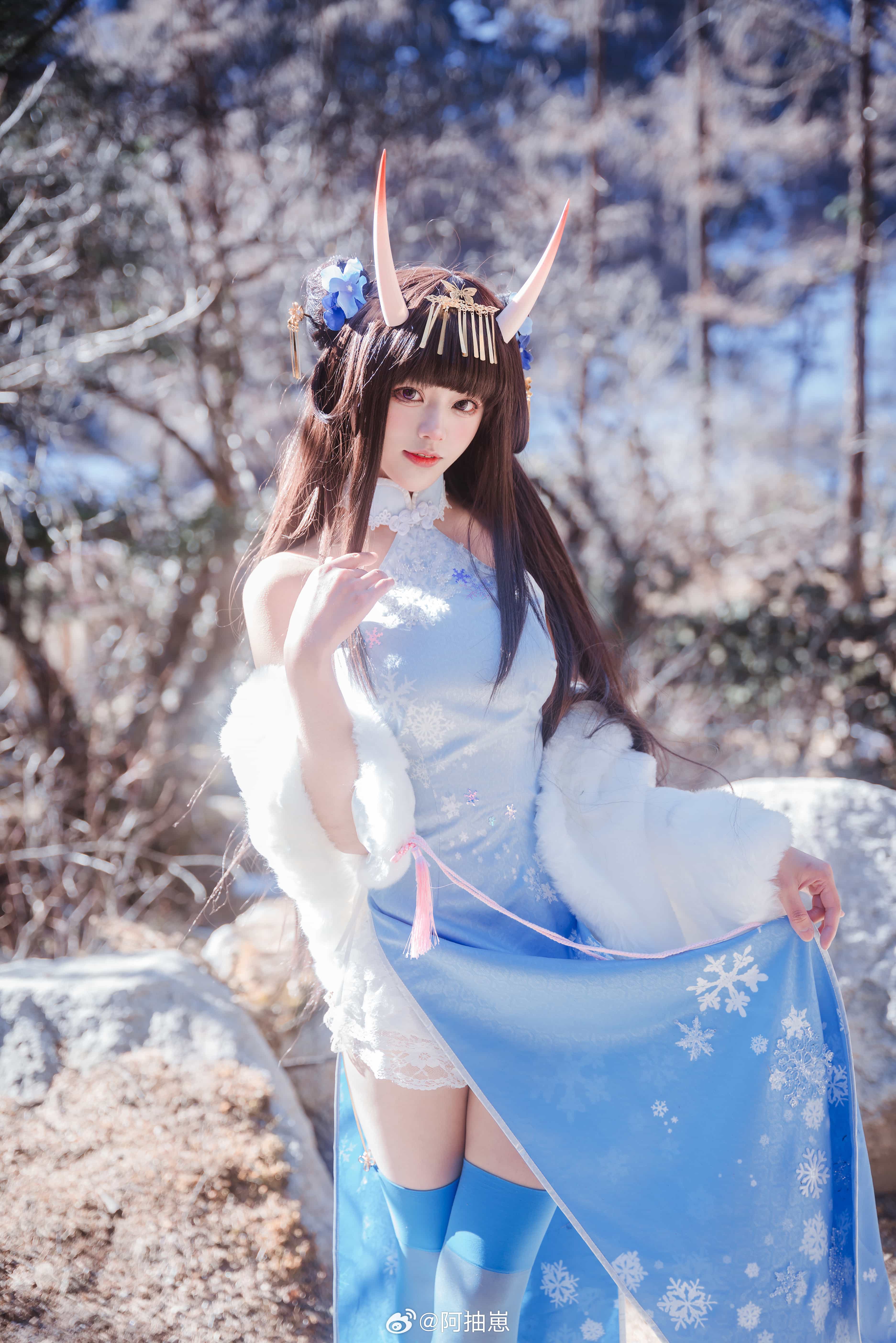 图片[4]-二次元COS分享碧蓝航线   能代·冬雪沁香