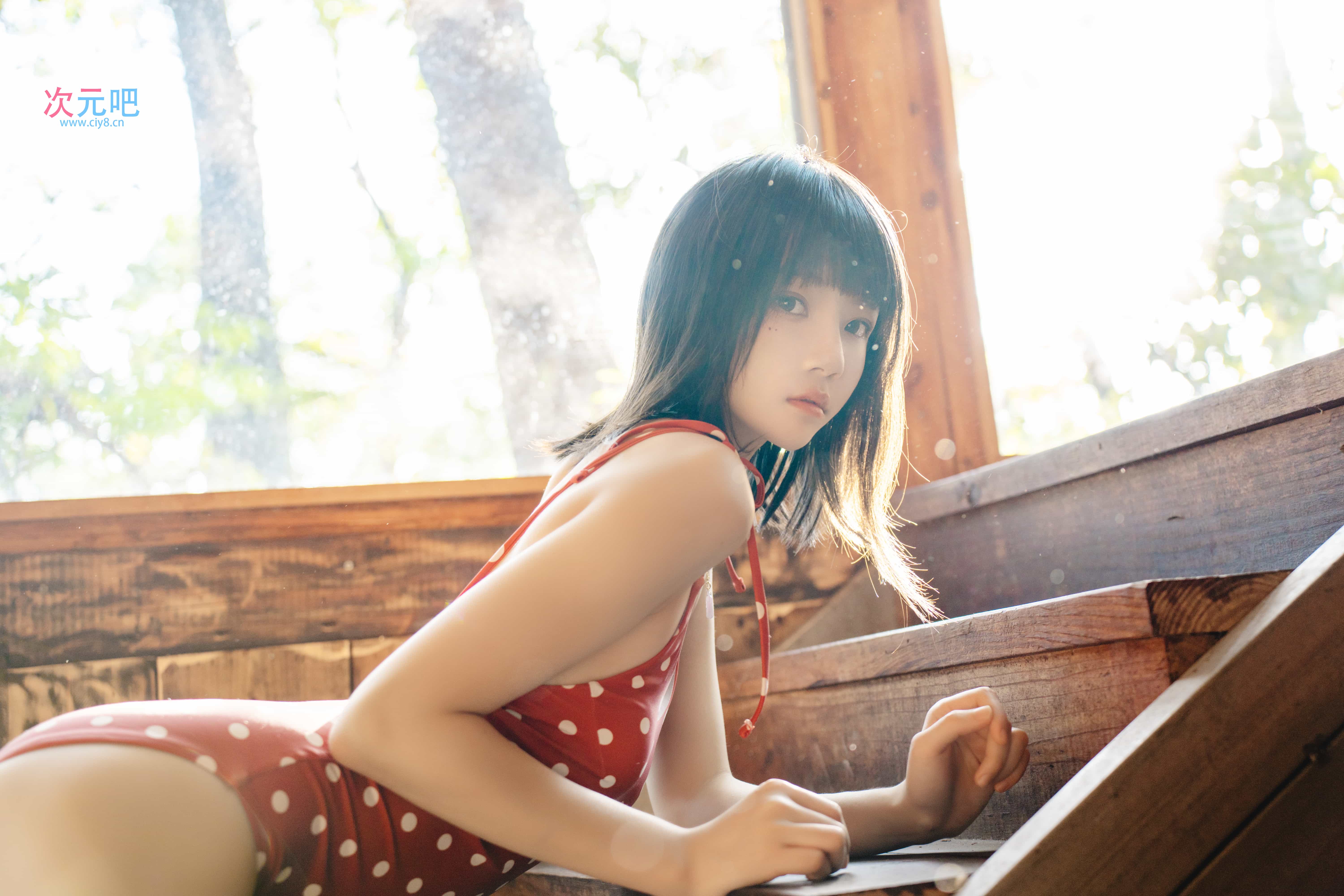 桜桃喵 - 红波点-二次元COS分享次元吧