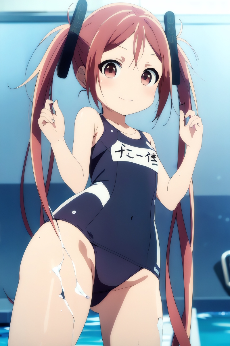 图片[1]-二次元COS分享藍原延珠  泳装-二次元COS分享次元吧