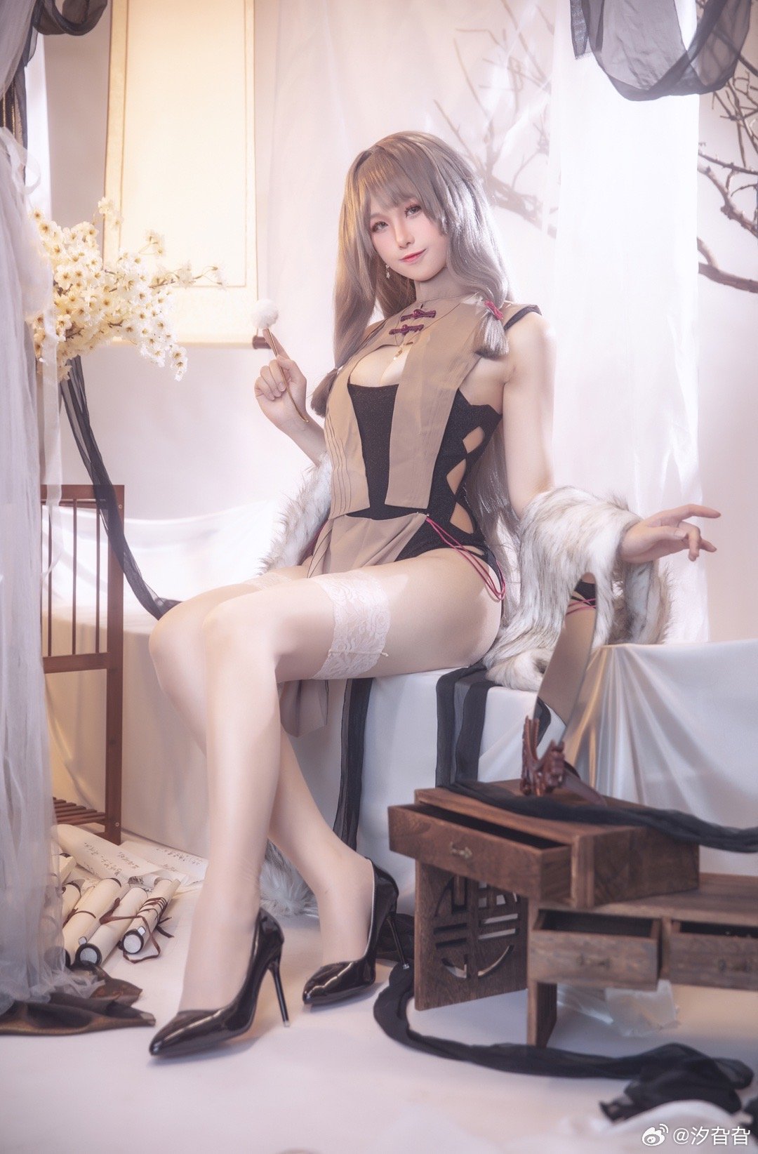 图片[4]-二次元COS分享[COSplay]碧蓝航线 卡律布狄斯 旗袍-二次元COS分享次元吧