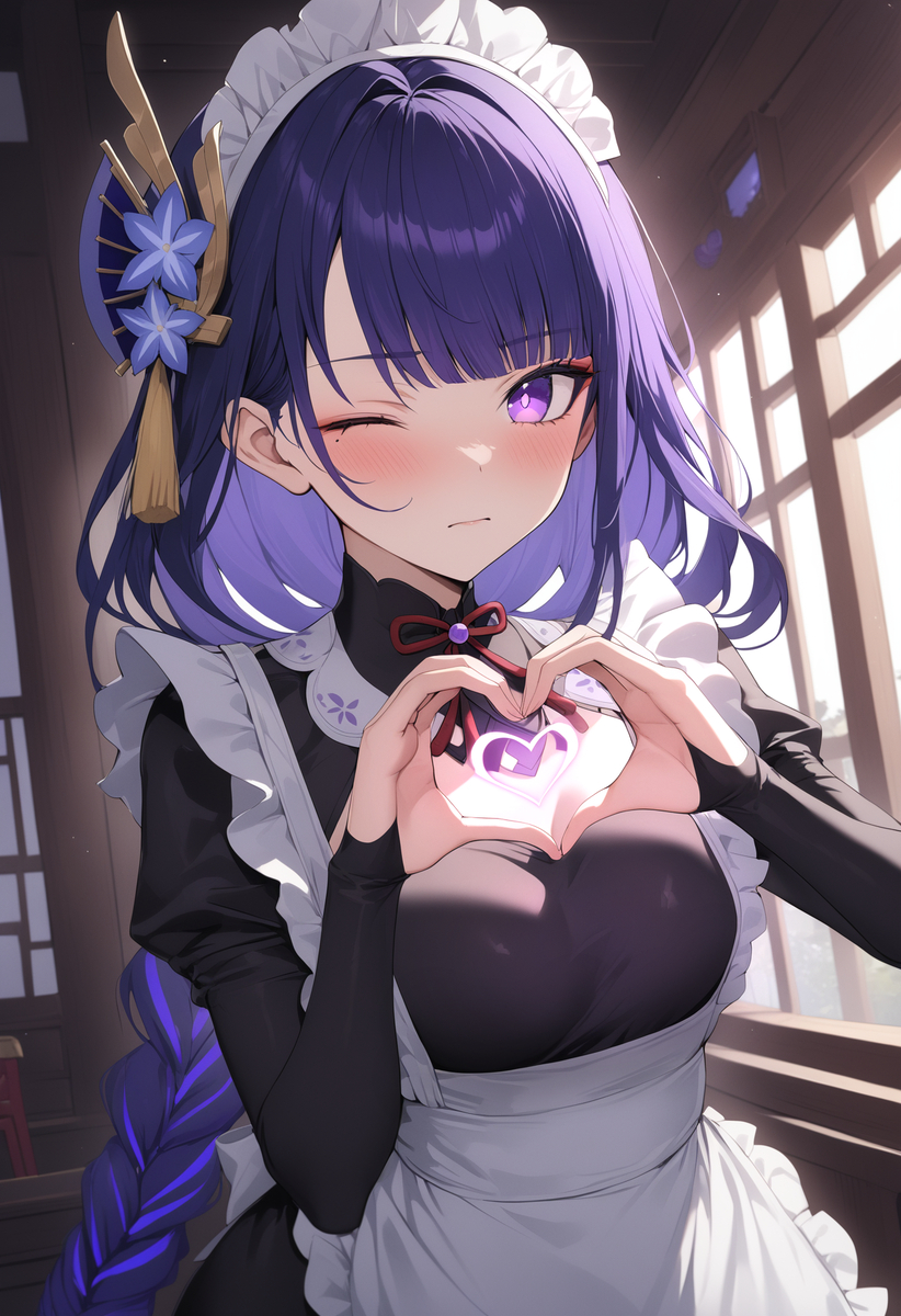 图片[3]-二次元COS分享原神 女仆 比心-二次元COS分享次元吧